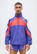 ADIZERO A JKT M - Windbreaker - dual indigo/semi lucid red/white