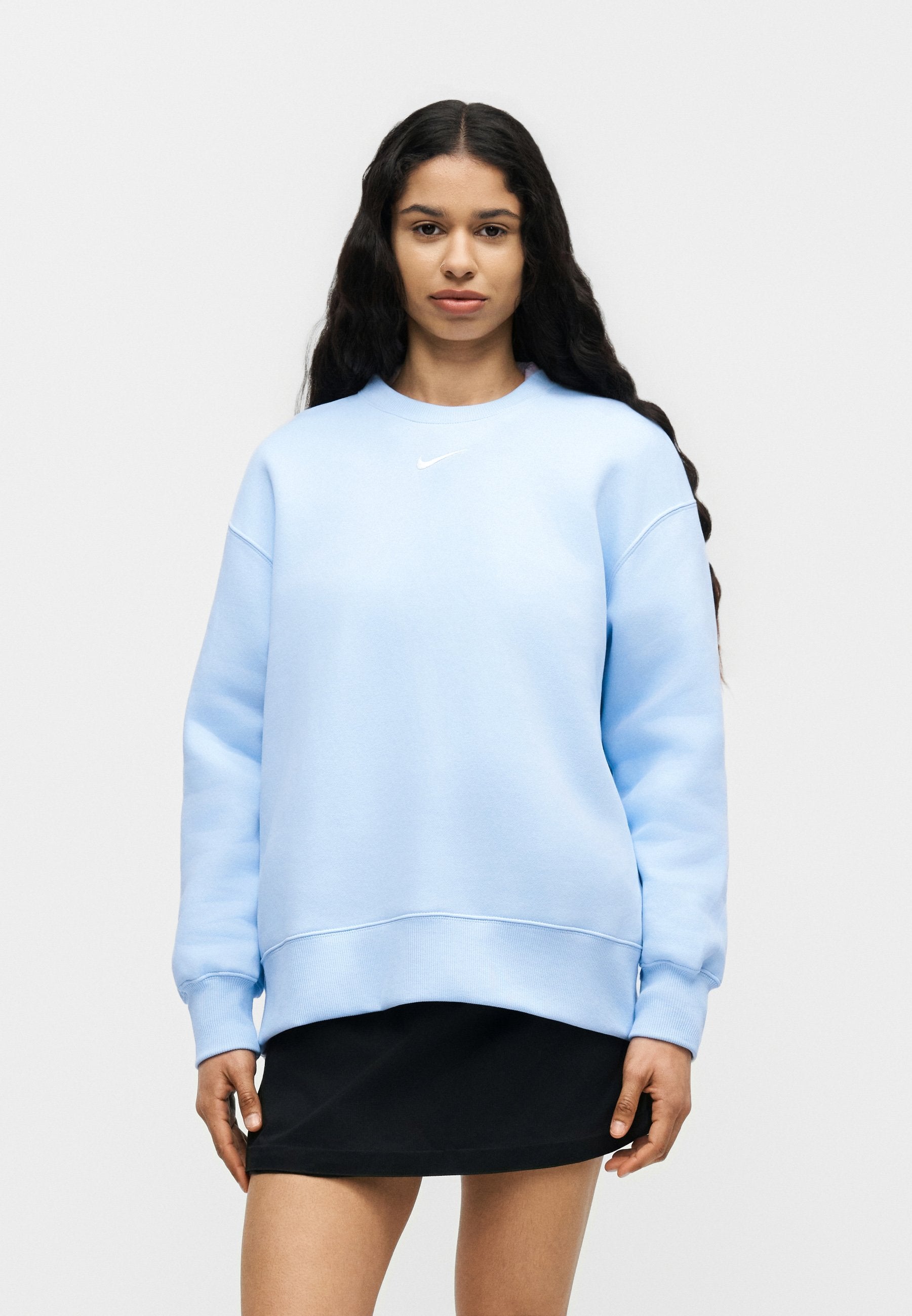 LONG CREW - Sweatshirt - hydrogen blue/sail
