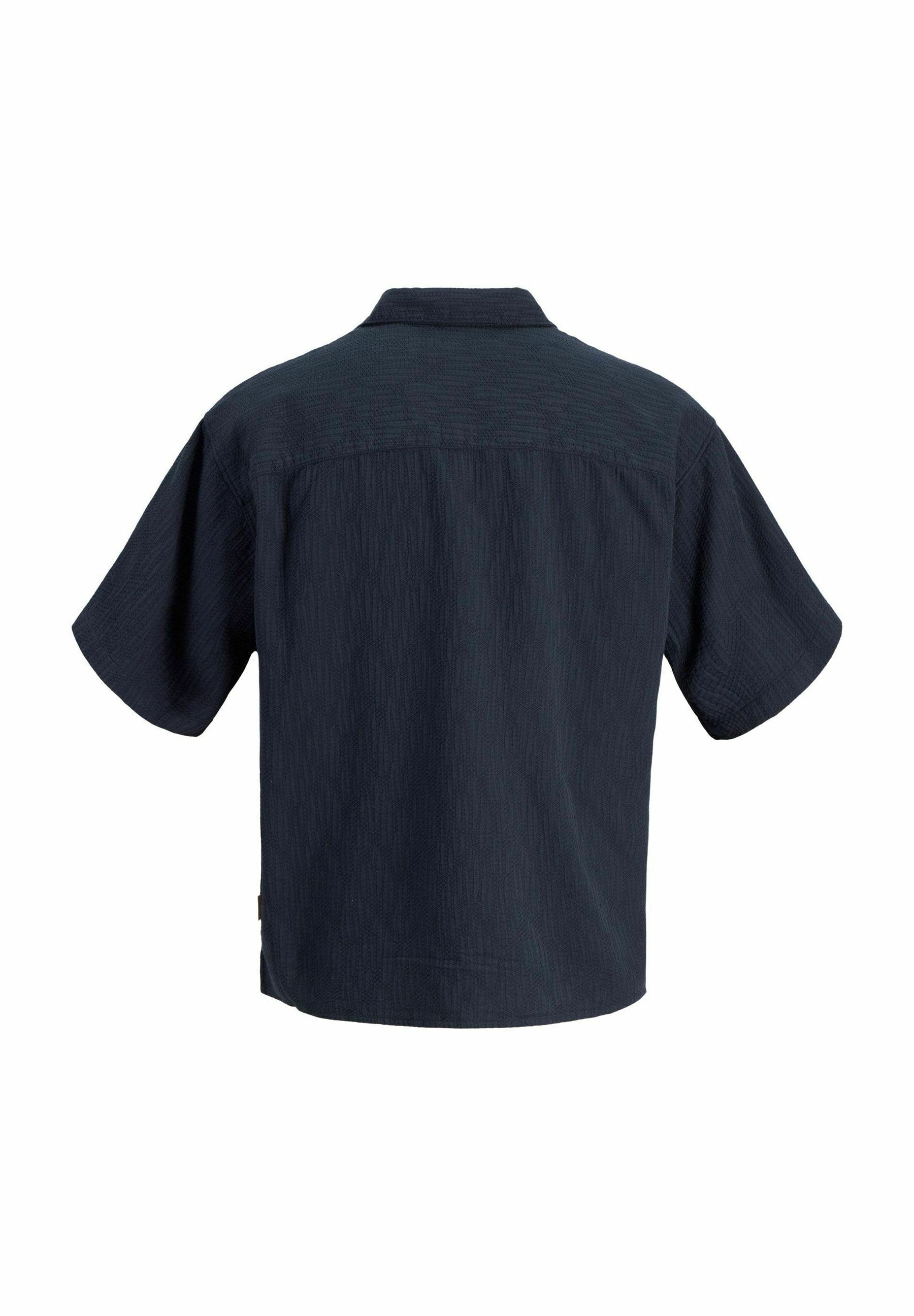 JORMONTAUK WAVY TEXTURE SHIRT SS SN - Shirt - sky captain