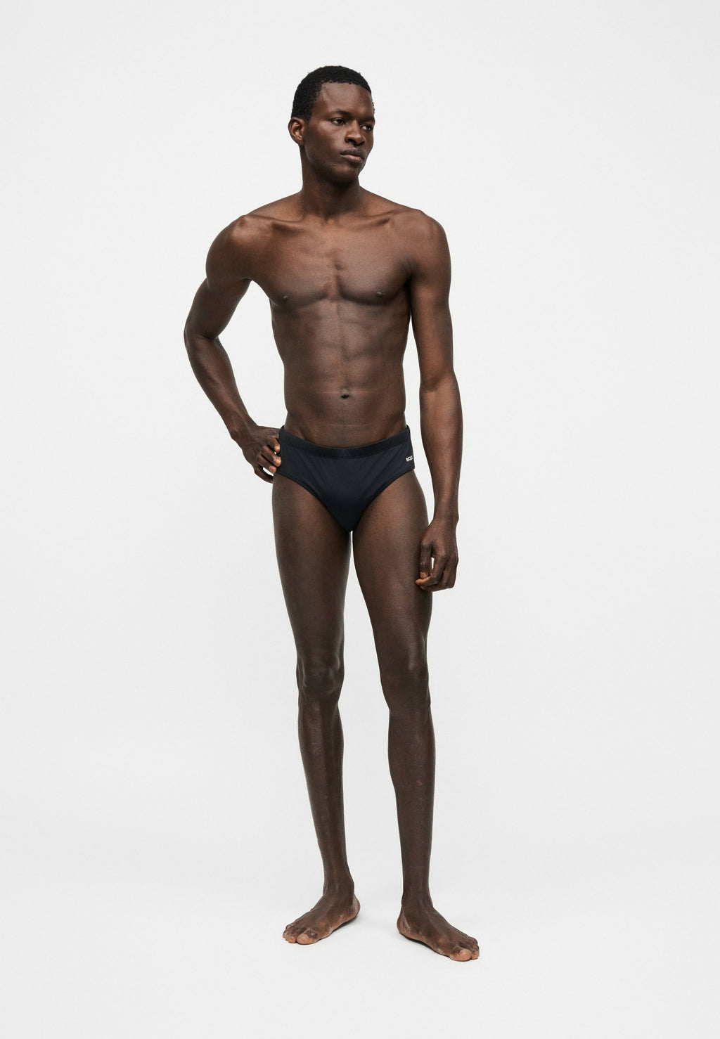 JOHN - Swimming briefs - black