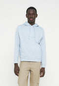 Sweat à capuche - bleu cachemire