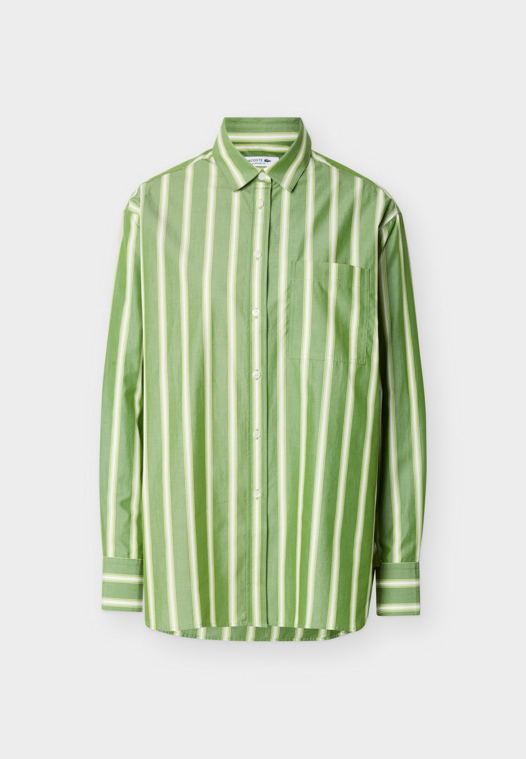 Button-down blouse - lamb's lettuce/birch/white/black