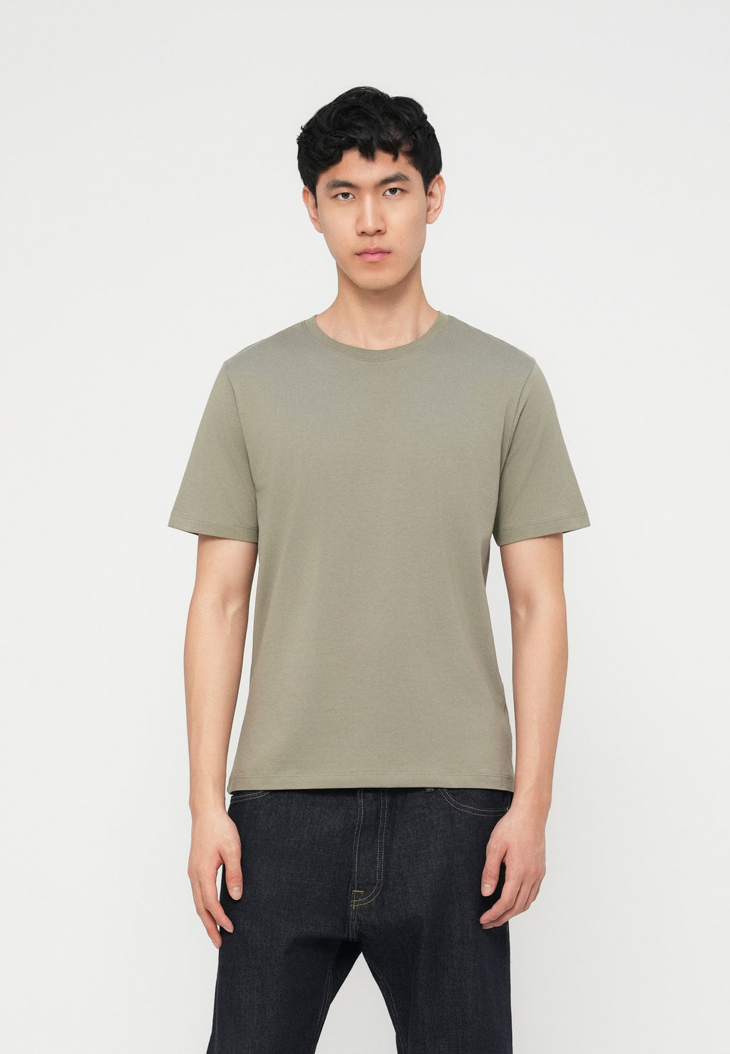 JJEORGANIC BASIC TEE O NECK 5 PACK - Basic T-shirt - black/white/crockery/vetiver