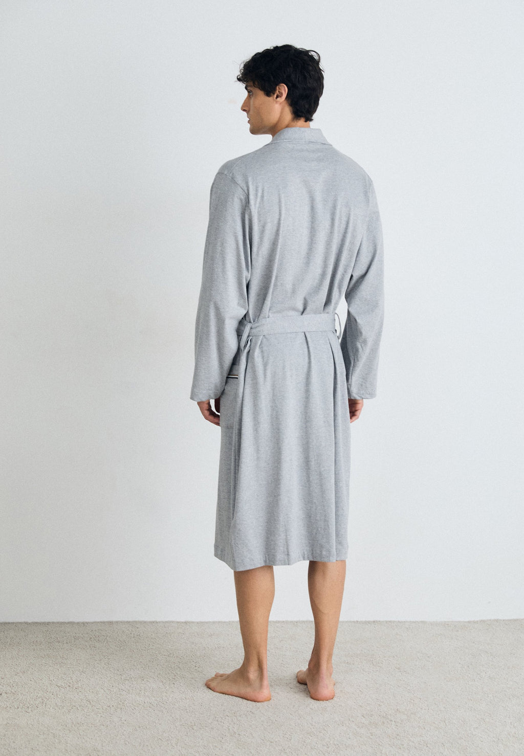 Dressing gown - medium grey