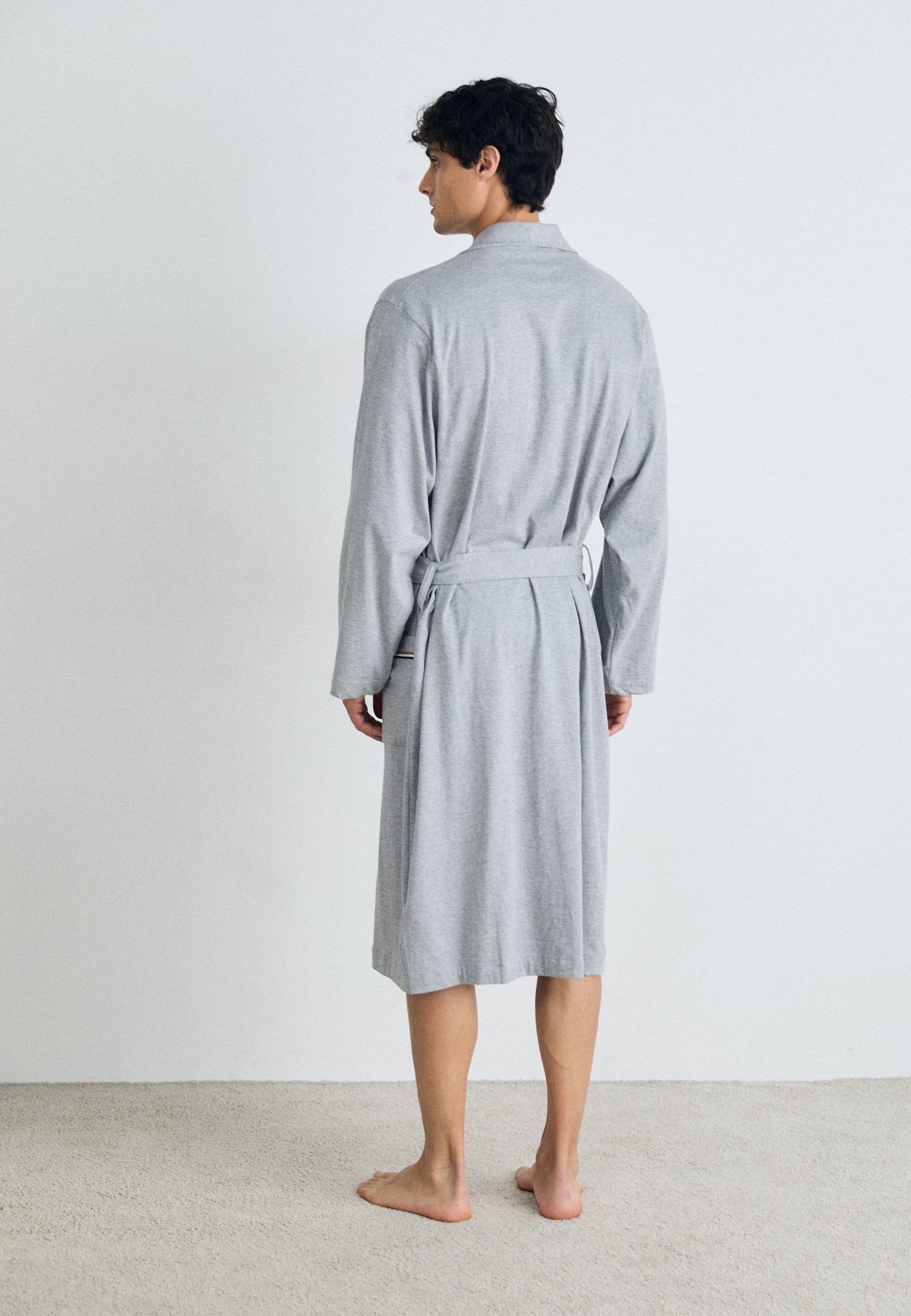 Dressing gown - medium grey