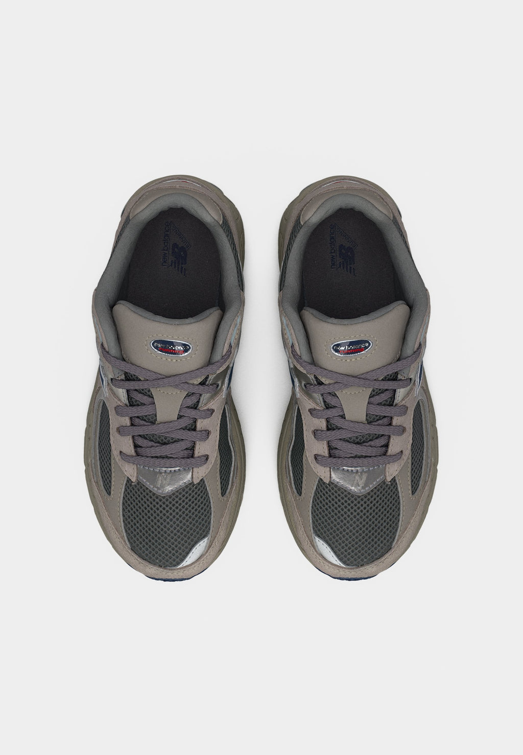 2002 UNISEX - Trainers - grey/metallic silver-coloured/natural indigo