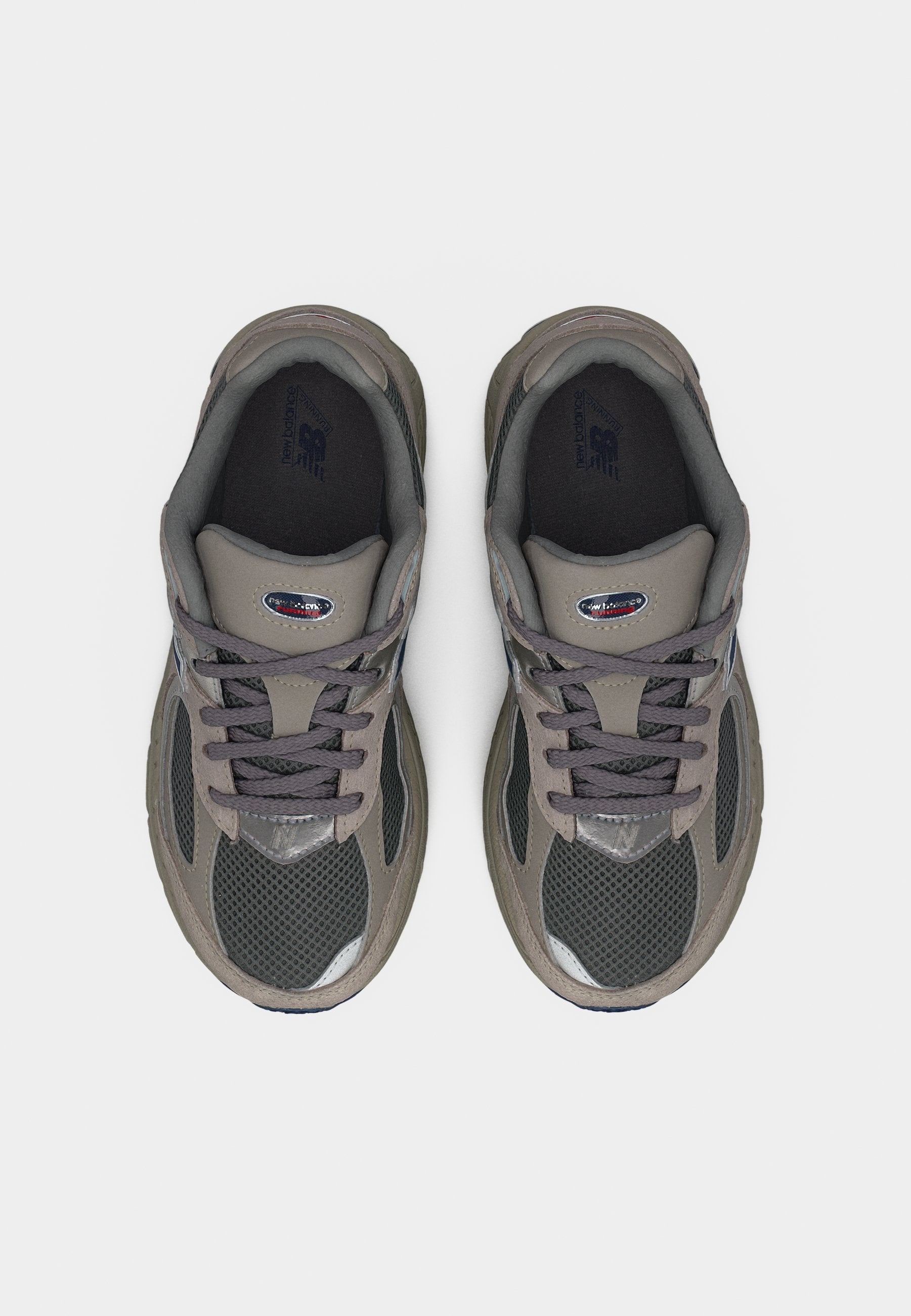 2002 UNISEX - Trainers - grey/metallic silver-coloured/natural indigo