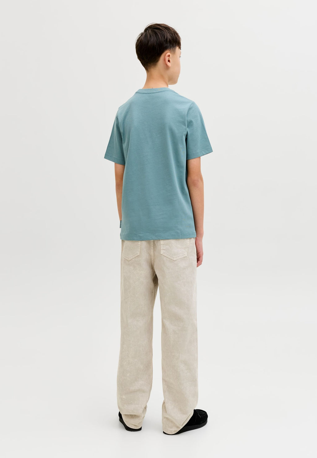 JCOFUSION DOTS PRINT TEE SS CN SN JNR - Print T-shirt - north atlantic