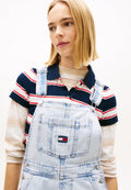 MIA RELAXED DUNGAREE SHORTS - Denim Dungarees - denim light