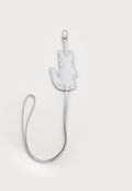 OTHER SMALL GOODS UNISEX - Keyring - shiny silver-coloured