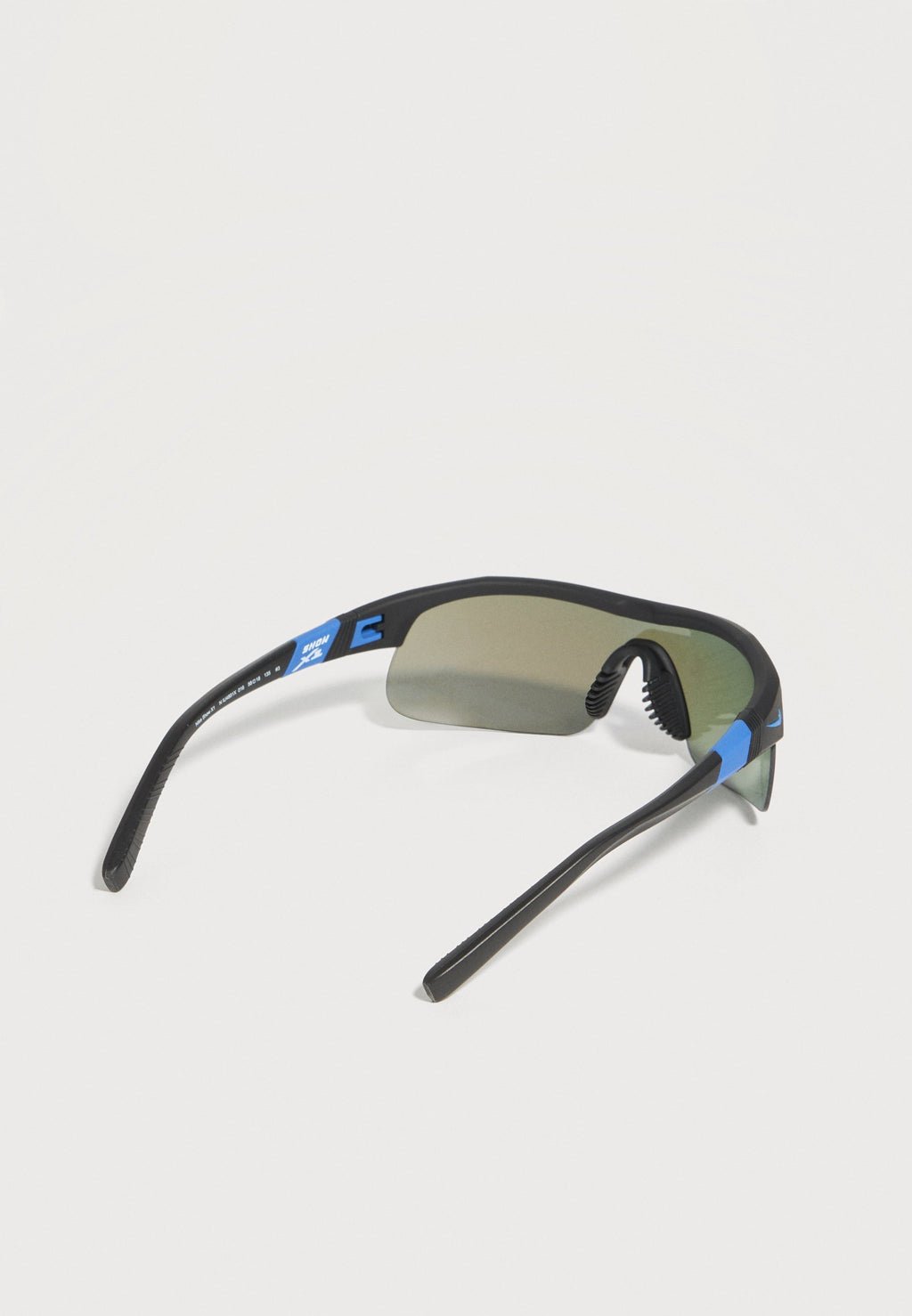 SHOW UNISEX - Sunglasses - matte black/blue