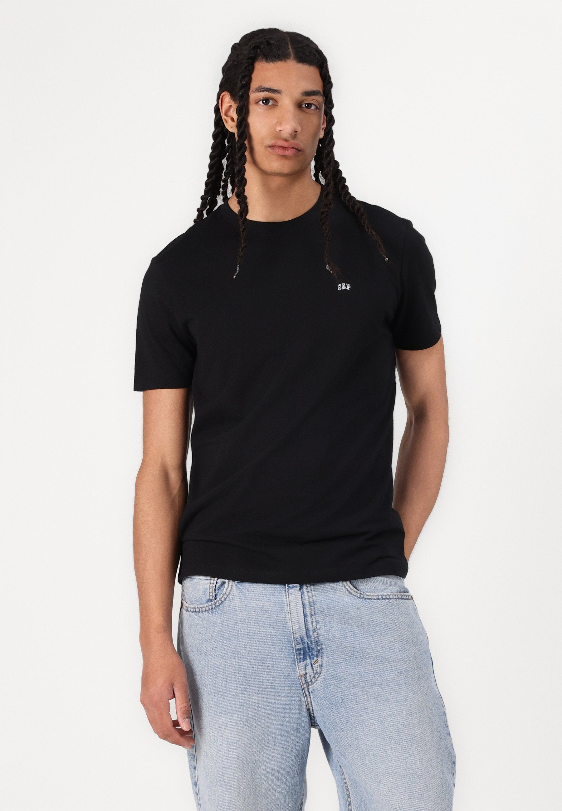 EVERYDAY SOFT MICRO LOGO  - Basic T-shirt - true black