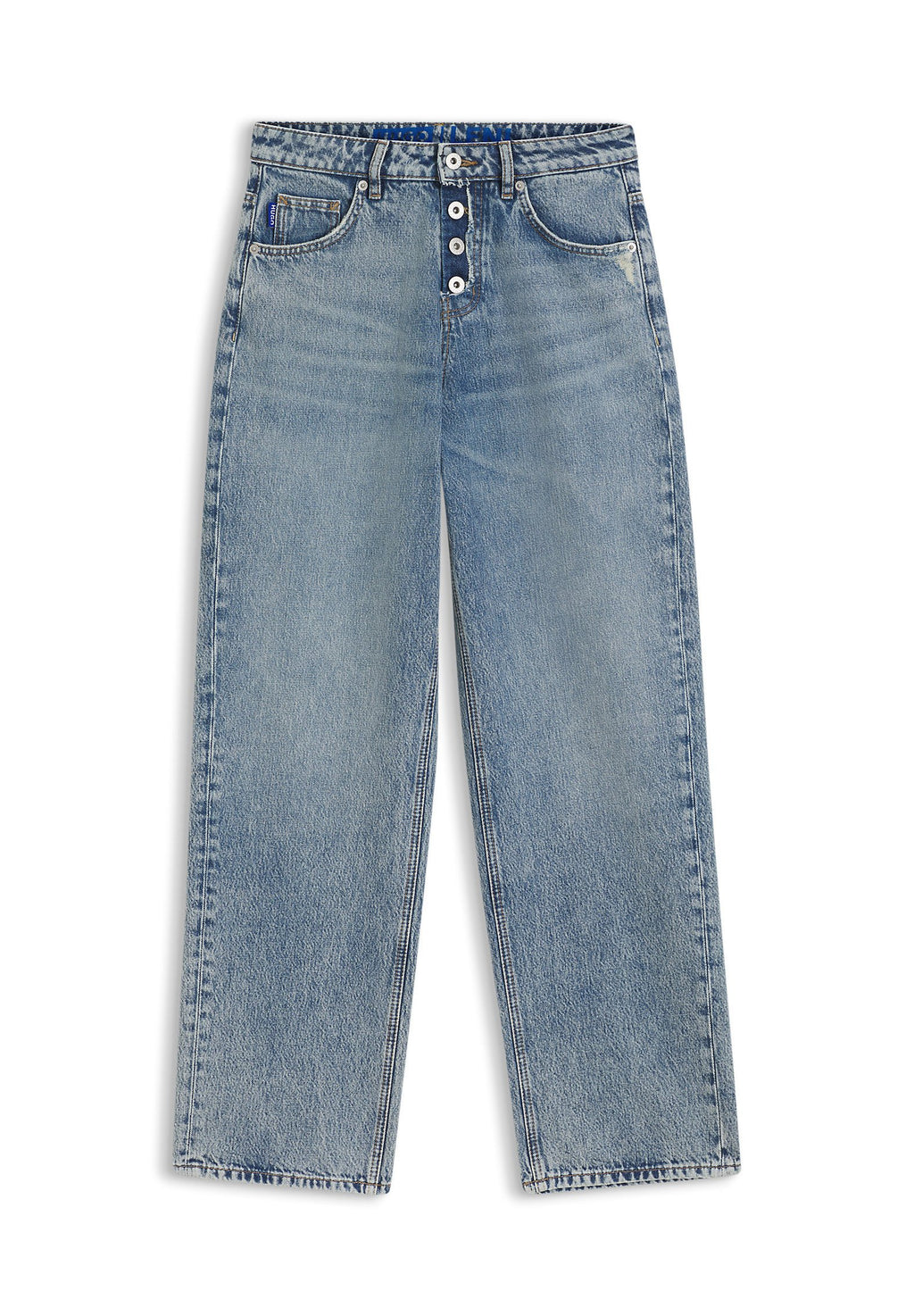 LENI_8_B - Loose Jeans - bright blue