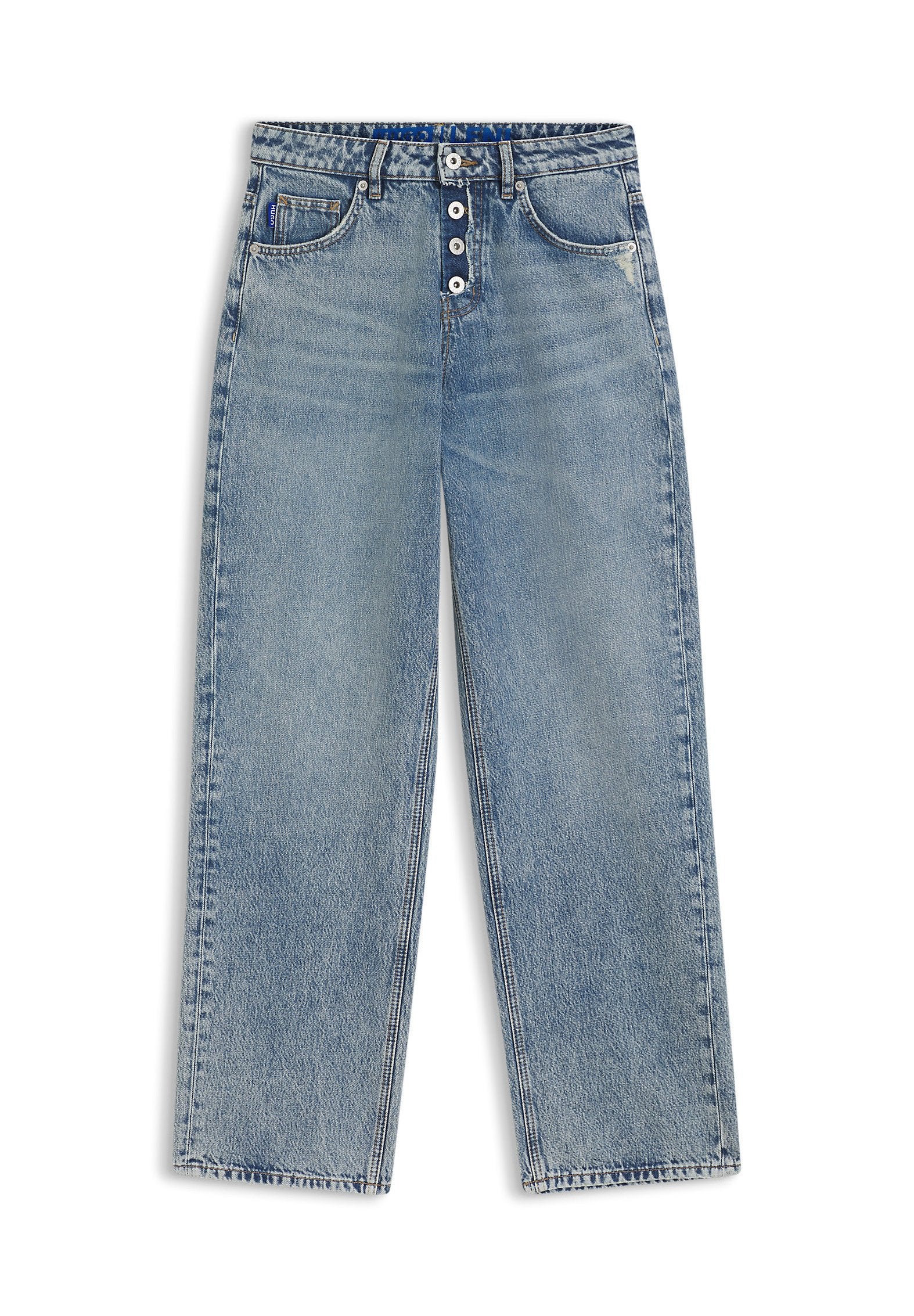 LENI_8_B - Loose Jeans - bright blue