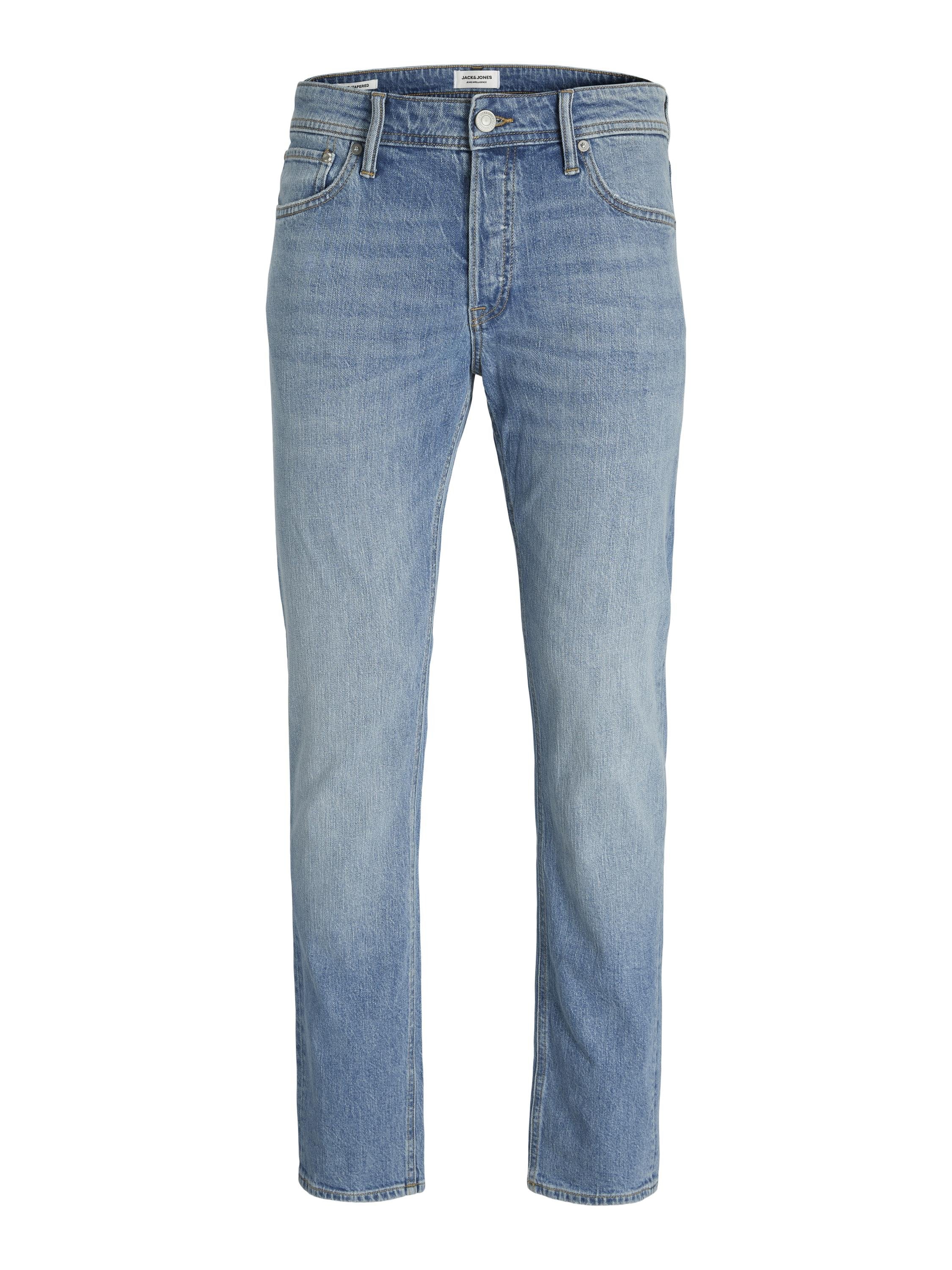 Coupe ajustée JJIMIKE JJORIGINAL SBD 555 NOOS - Jean droit - denim bleu