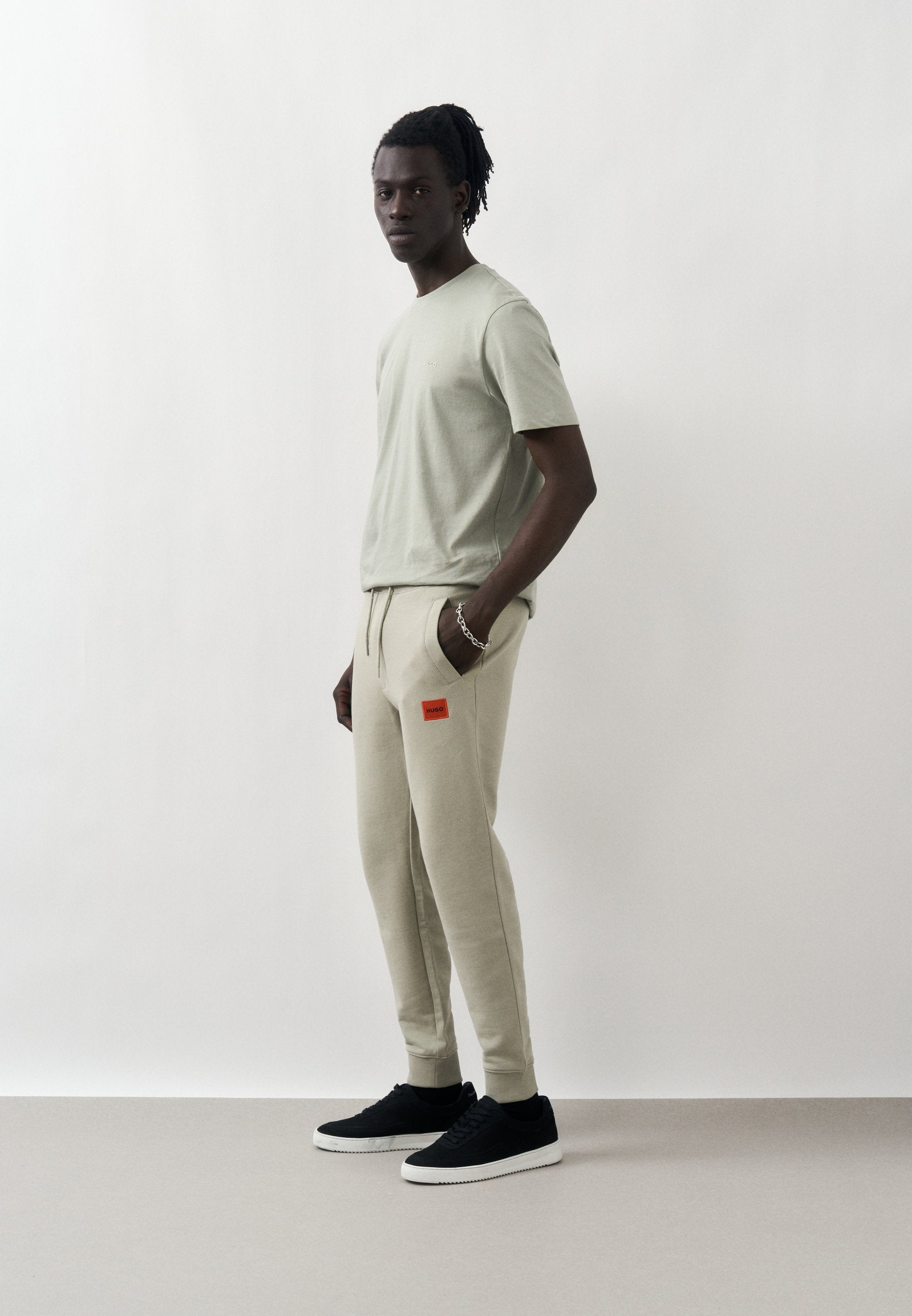 DOAK - Tracksuit bottoms - light green