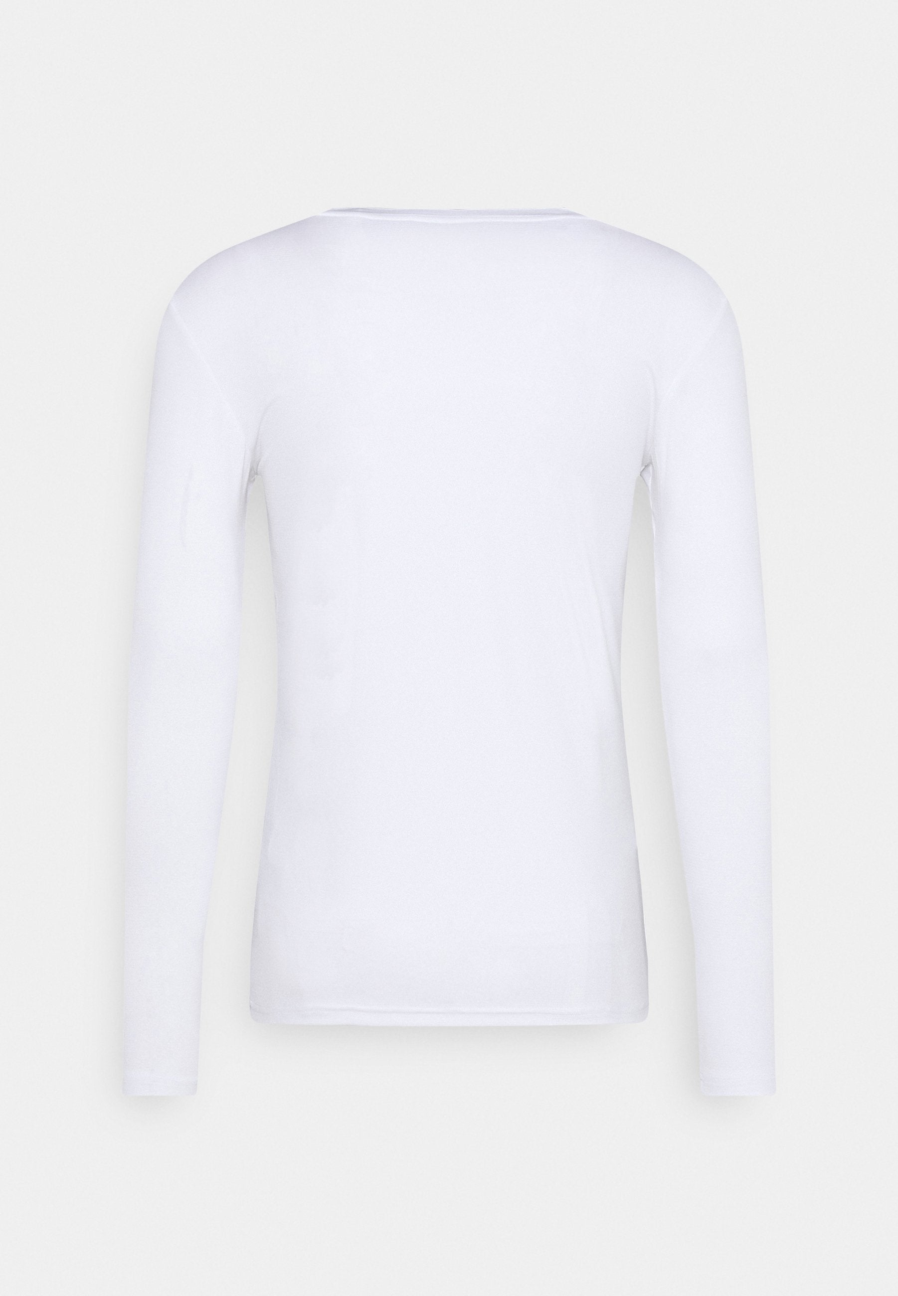 TEAM BASE TEE - Long sleeved top - white