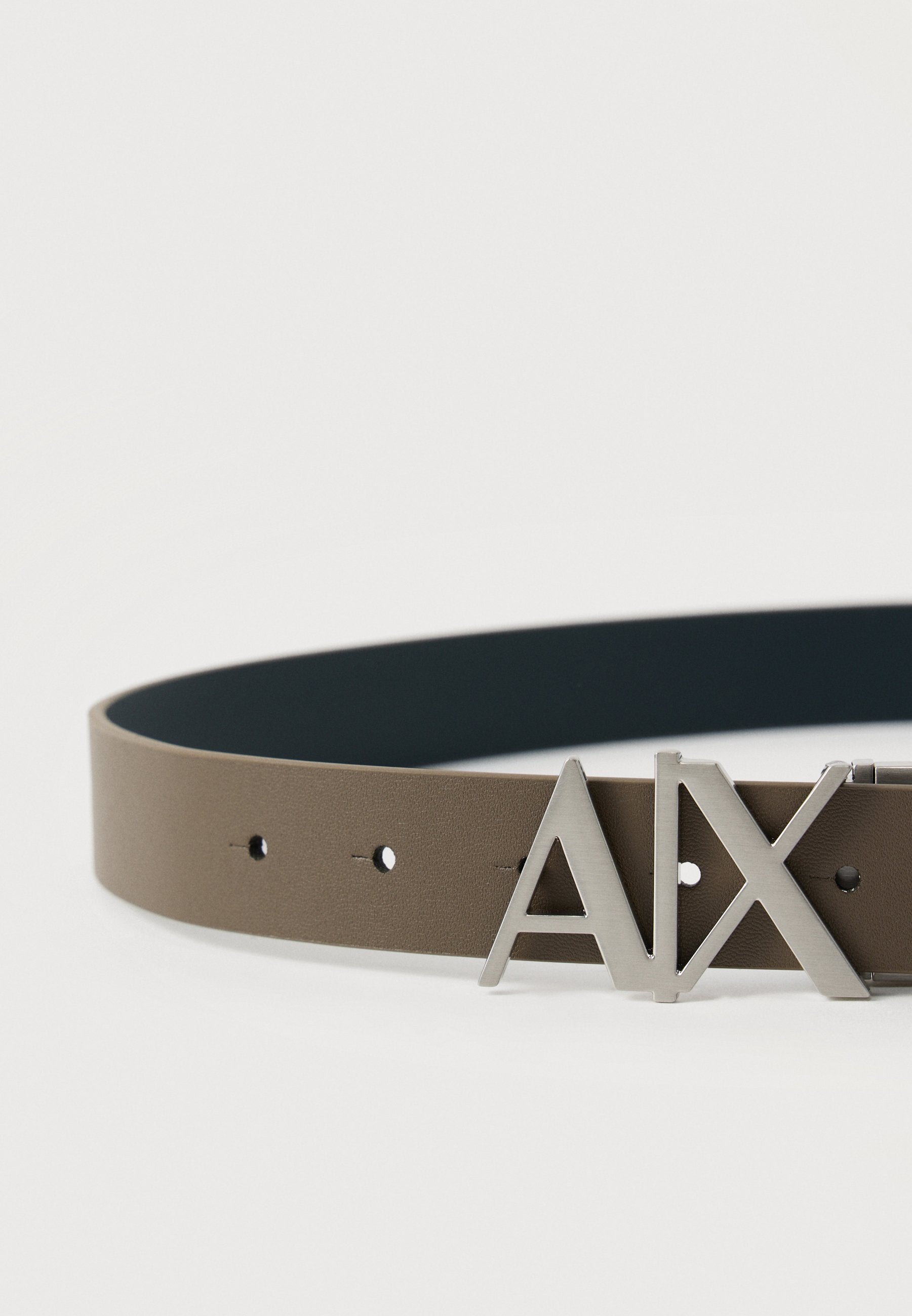 REVERSIBLE PLATE BELT UNISEX - Belt - major brown/navy