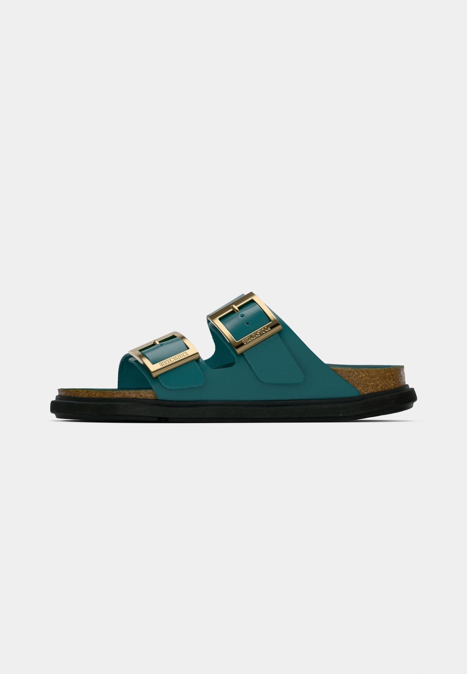ARIZONA DB LENA HS DARK TEAL HEX CUPSOLES NARROW - Sandals - dark teal