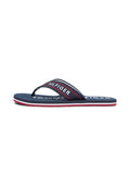 WEBBING STRAP LOGO FLIP-FLOPS - T-bar sandals - desert sky