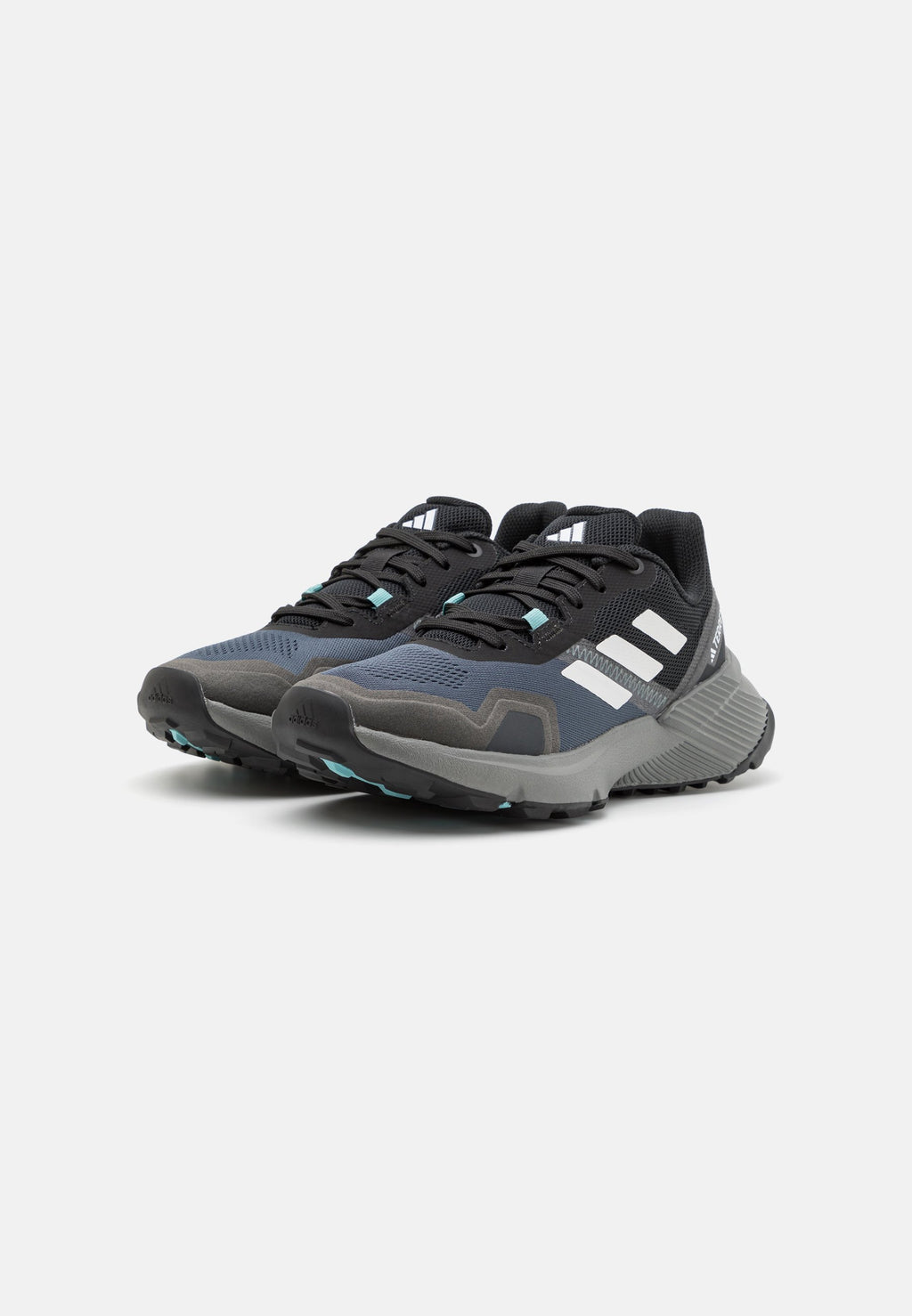 TERREX SOULSTRIDE TRAIL RUNNING SHOES - Trail running shoes - core black/crystal white/grey