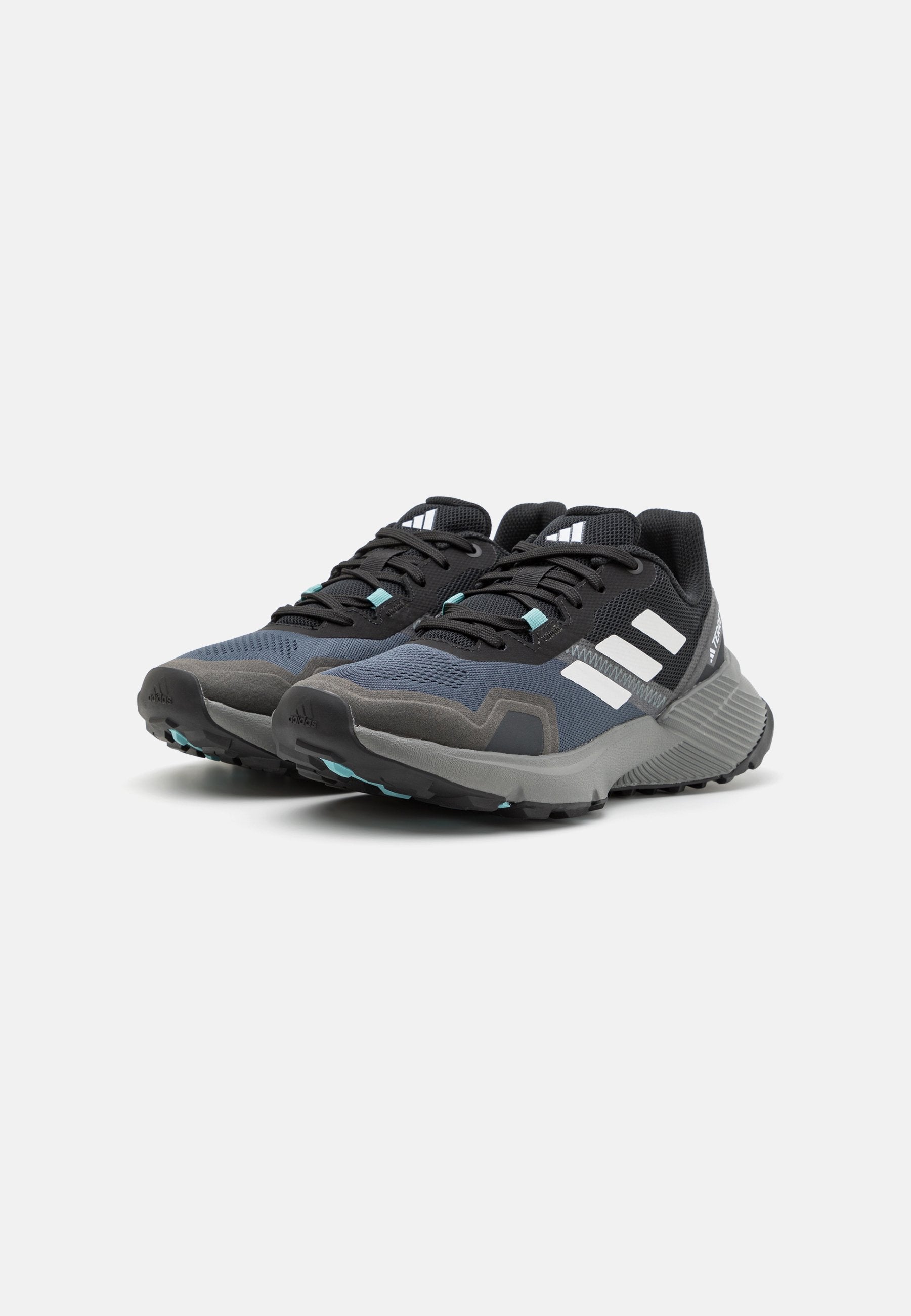 TERREX SOULSTRIDE TRAIL RUNNING SHOES - Trail running shoes - core black/crystal white/grey