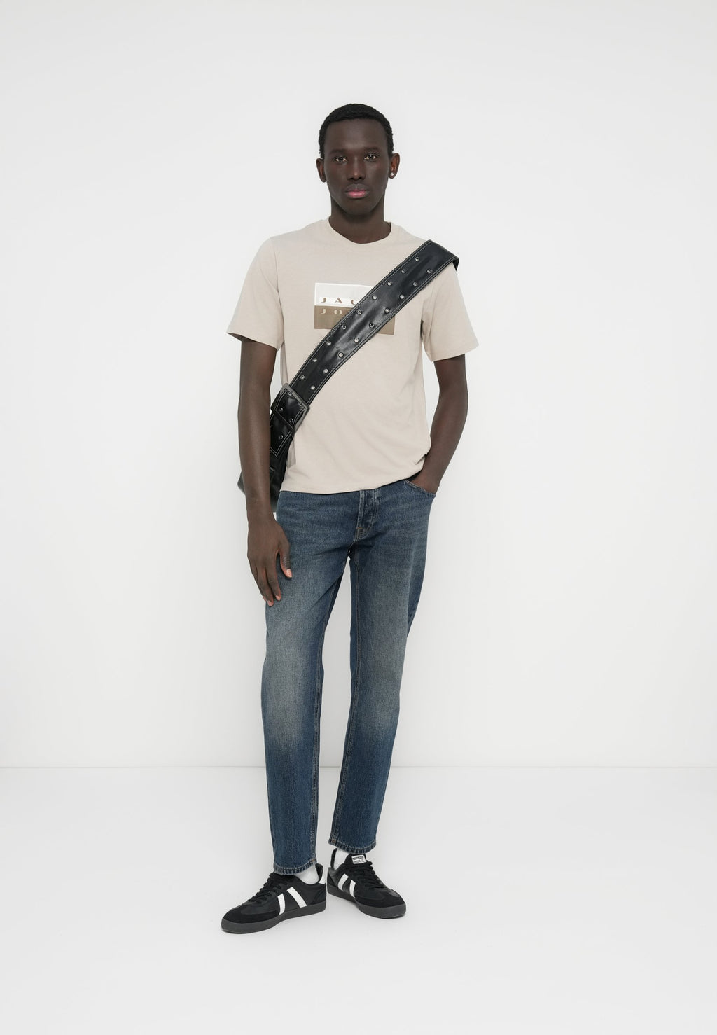 T- - Print T-shirt - pure cashmere