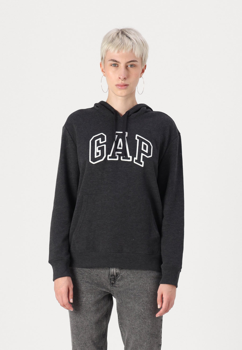 HERITAGE - Hoodie - charcoal heather