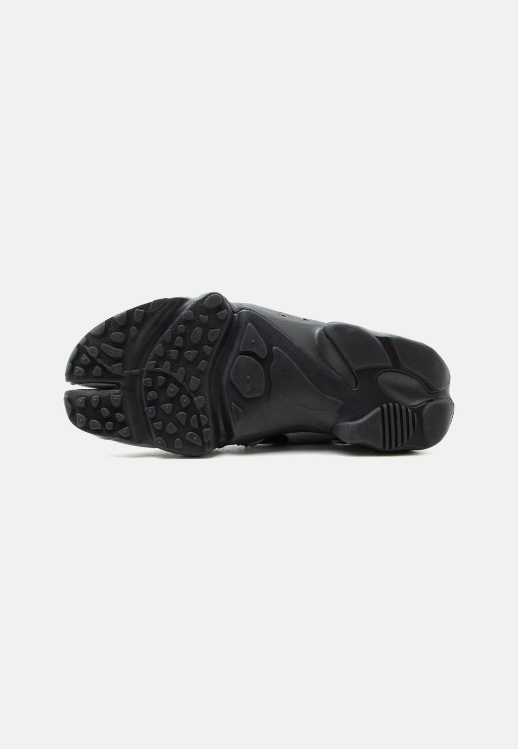 AIR RIFT DOT - Ankle strap ballet pumps - black/metallic silver-coloured