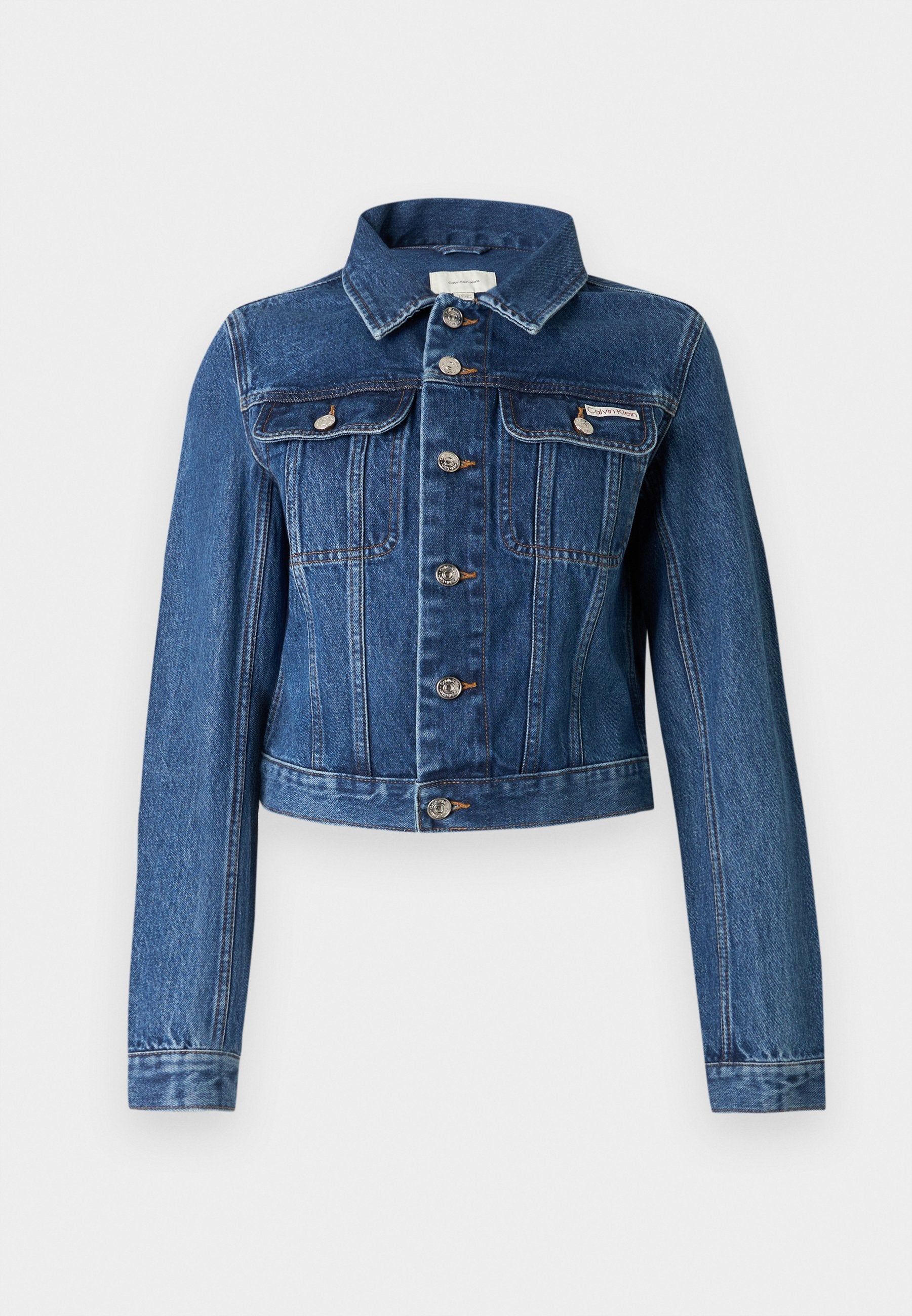 CROPPED JACKET  - Denim jacket - indigo park