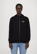 UNISEX - Hoodie - black/white
