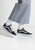 UA OLD SKOOL PLATFORM - Trainers - black/white