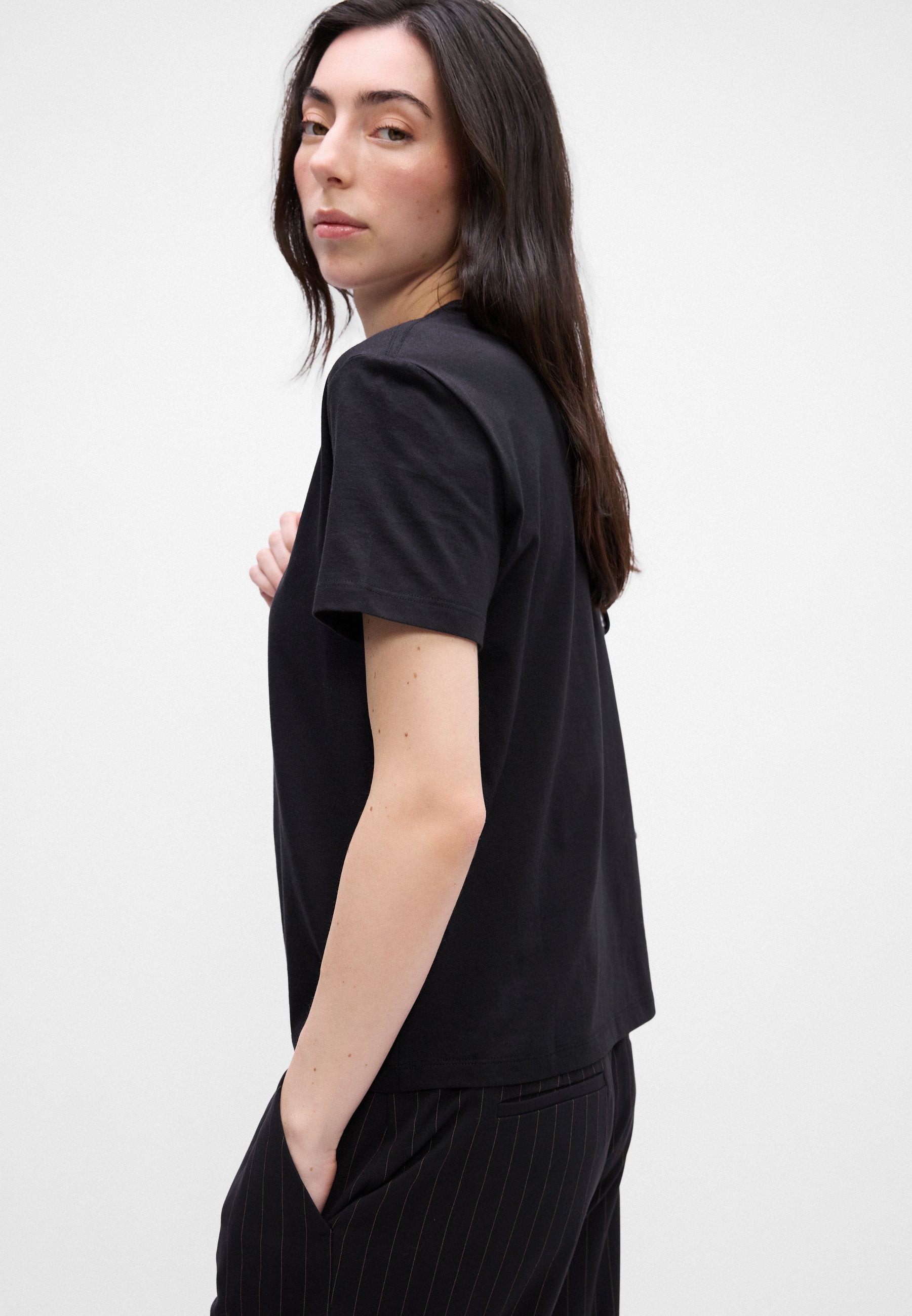 CLASSIC TEE - Print T-shirt - black