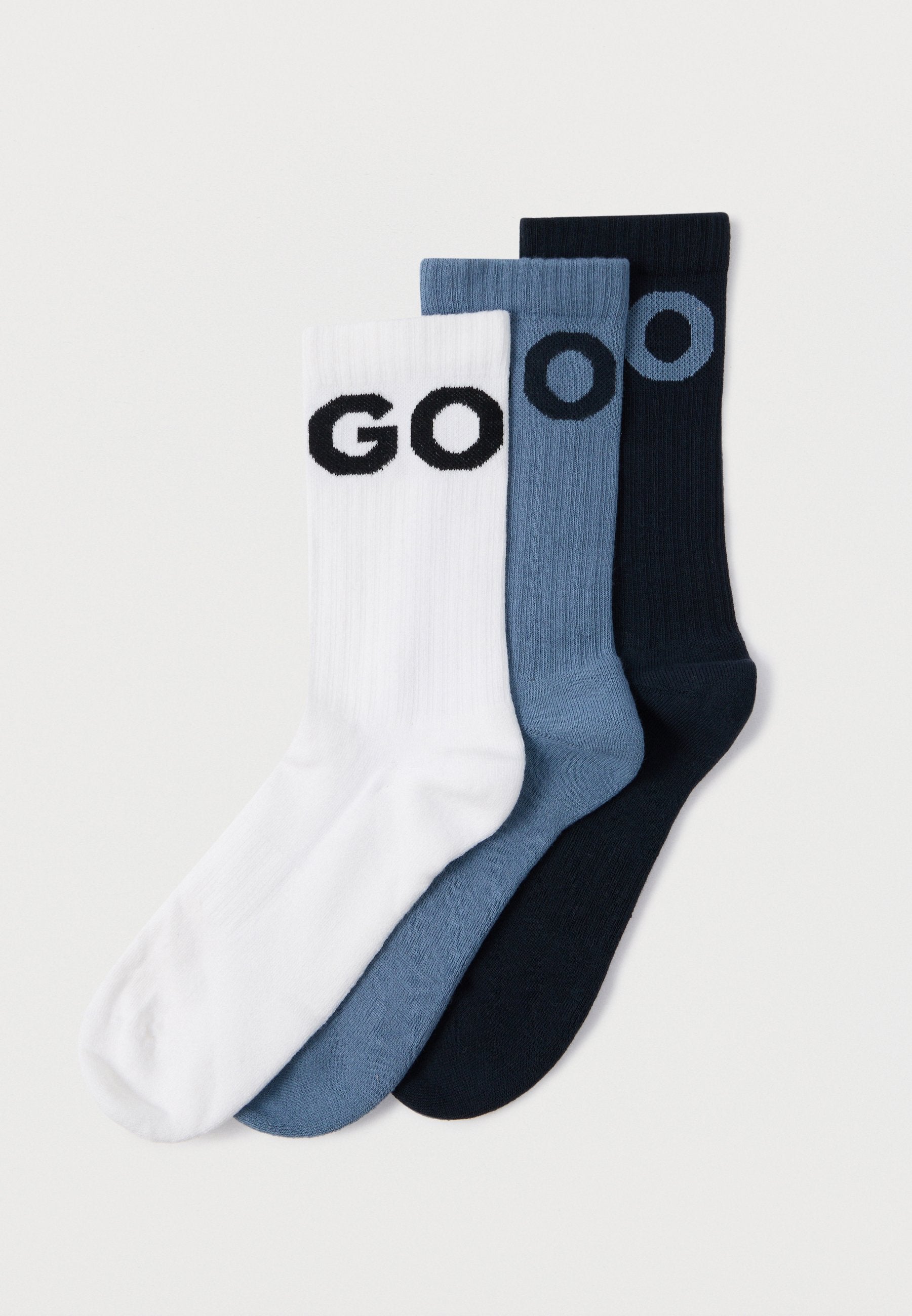 ICONIC 3 PACK - Socks - open blue