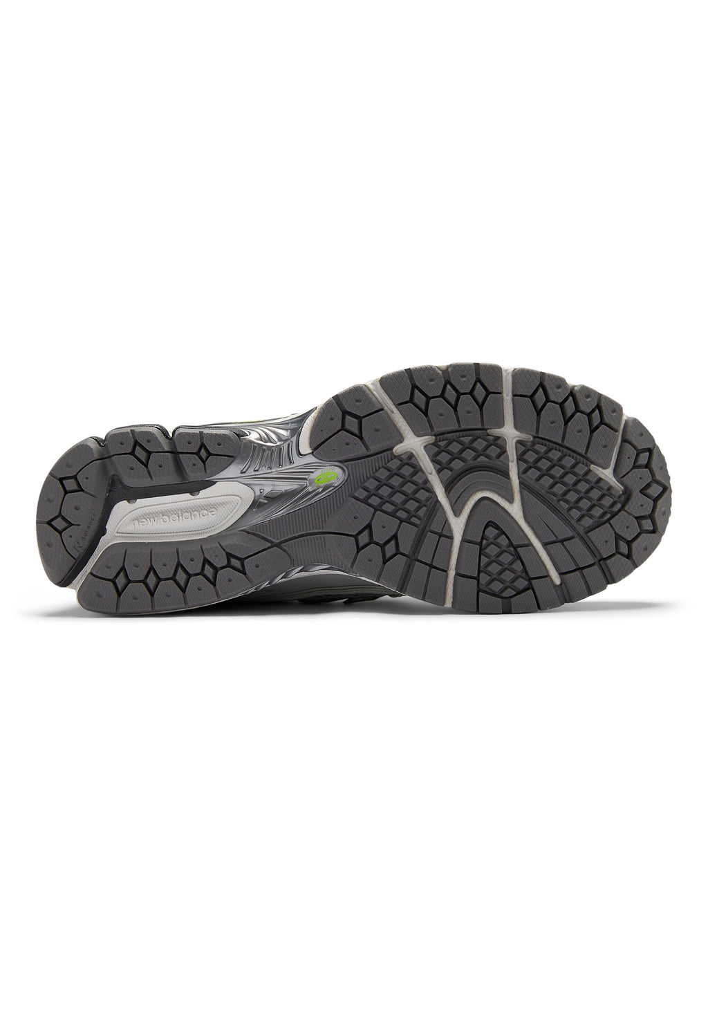 U1906 - Trainers - light silver metallic / alkaline green