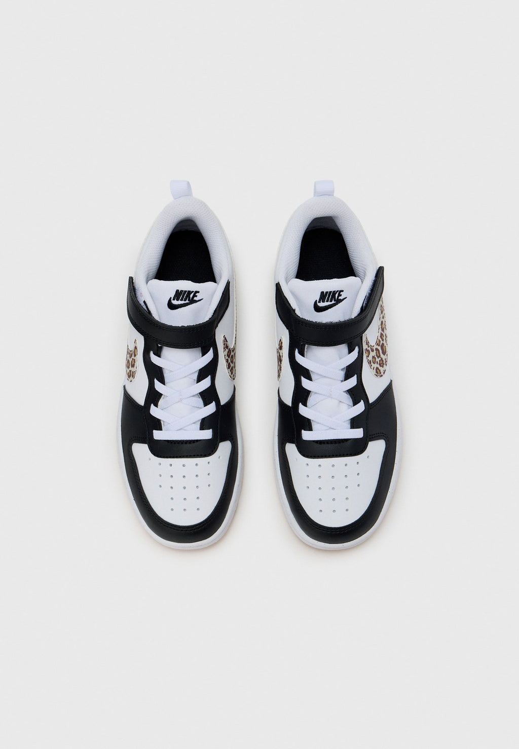 COURT BOROUGH LOW UNISEX - Trainers - black/white/gum/med brown