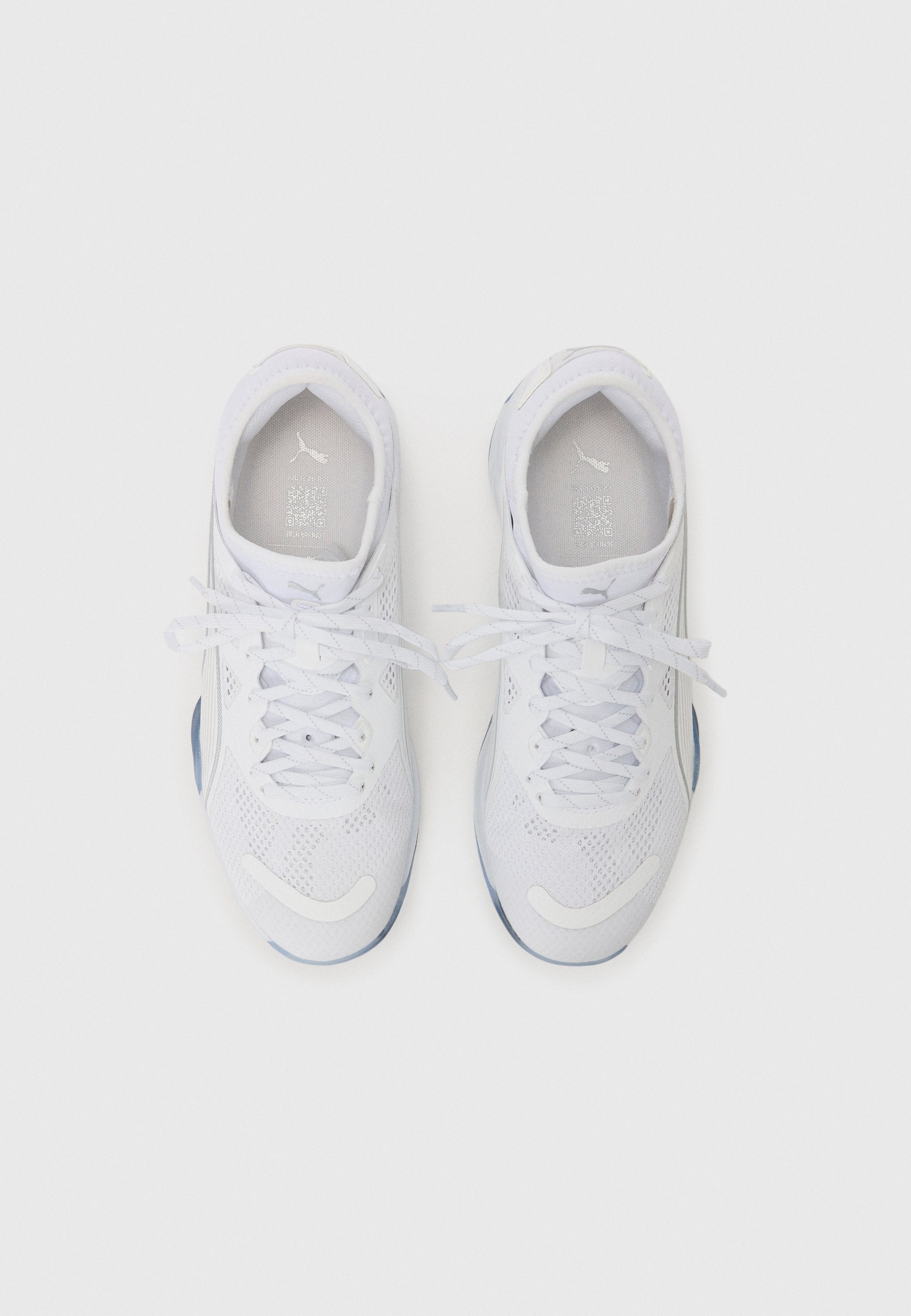 ELIMINATE NITRO UNISEX - Handball shoes - white/silver-coloured