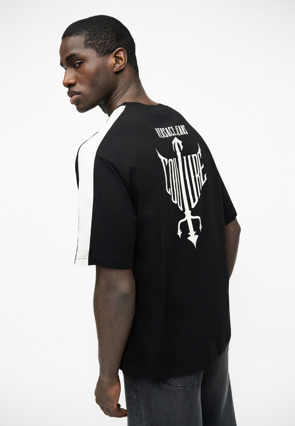 SIDE BAND UNISEX - Print T-shirt - black
