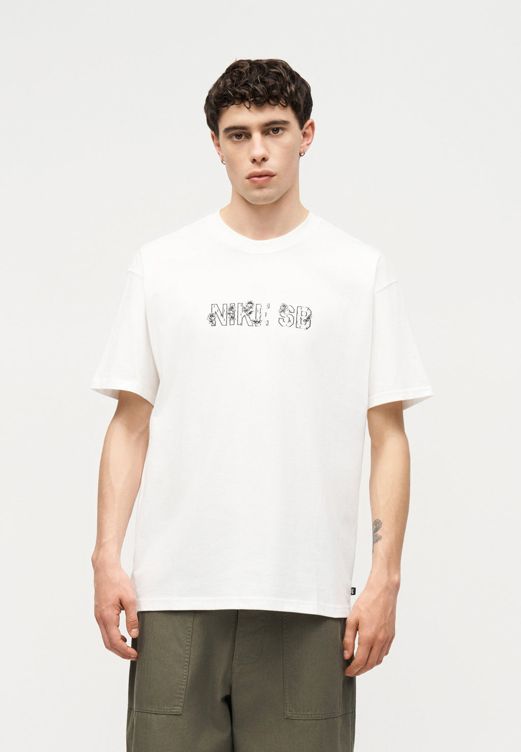TEE VARSITY UNISEX - Print T-shirt - white