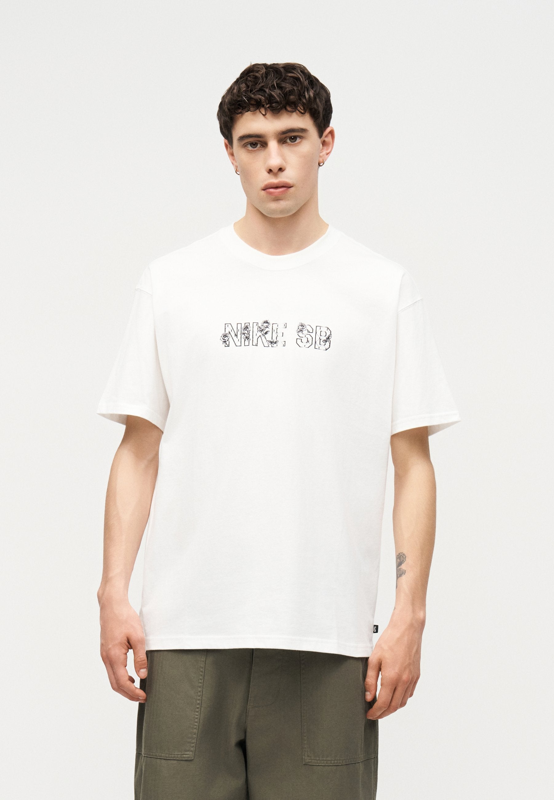 TEE VARSITY UNISEX - Print T-shirt - white