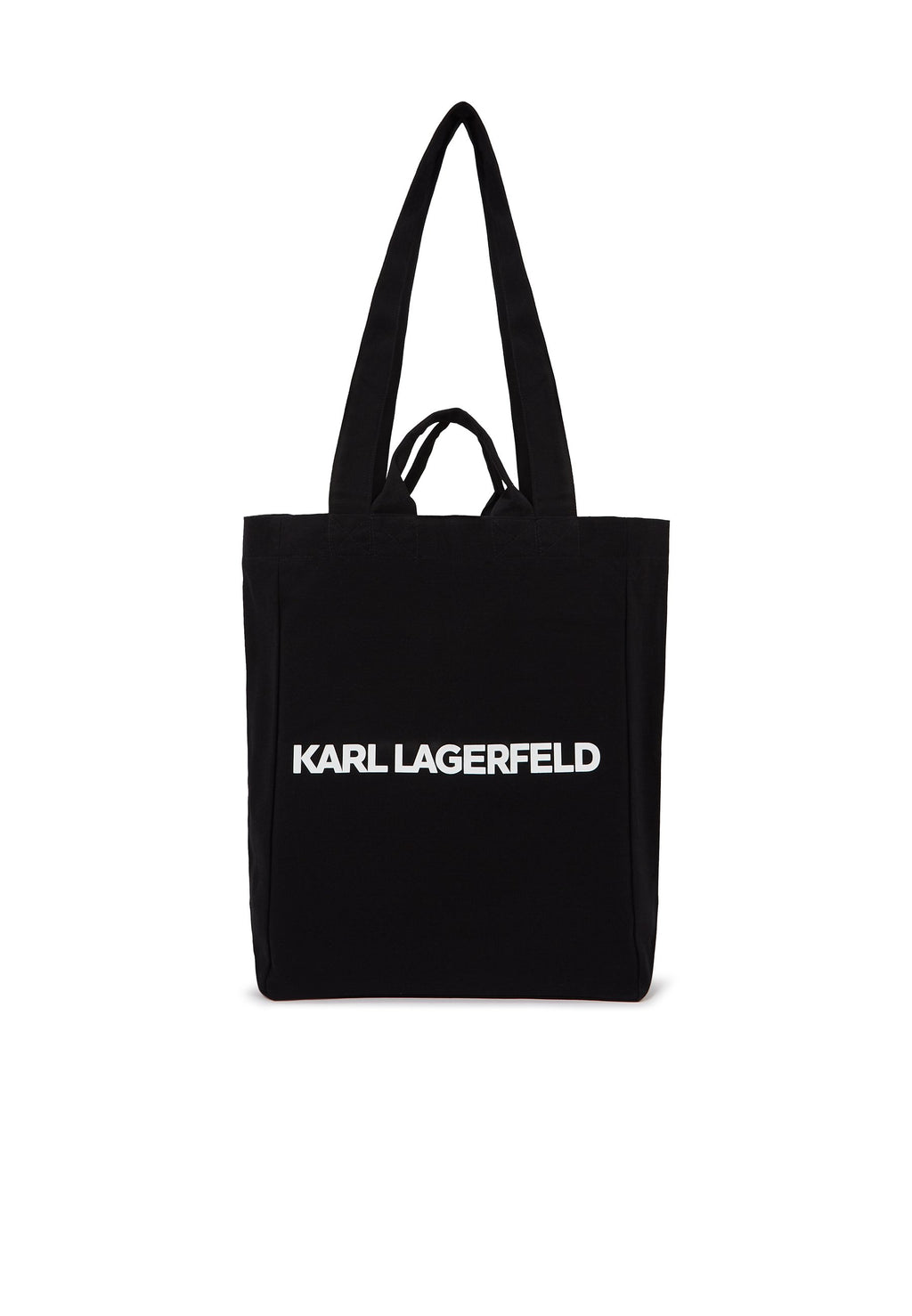 ELONGATED LOGO TOTE  UNISEX - Tote bag - black
