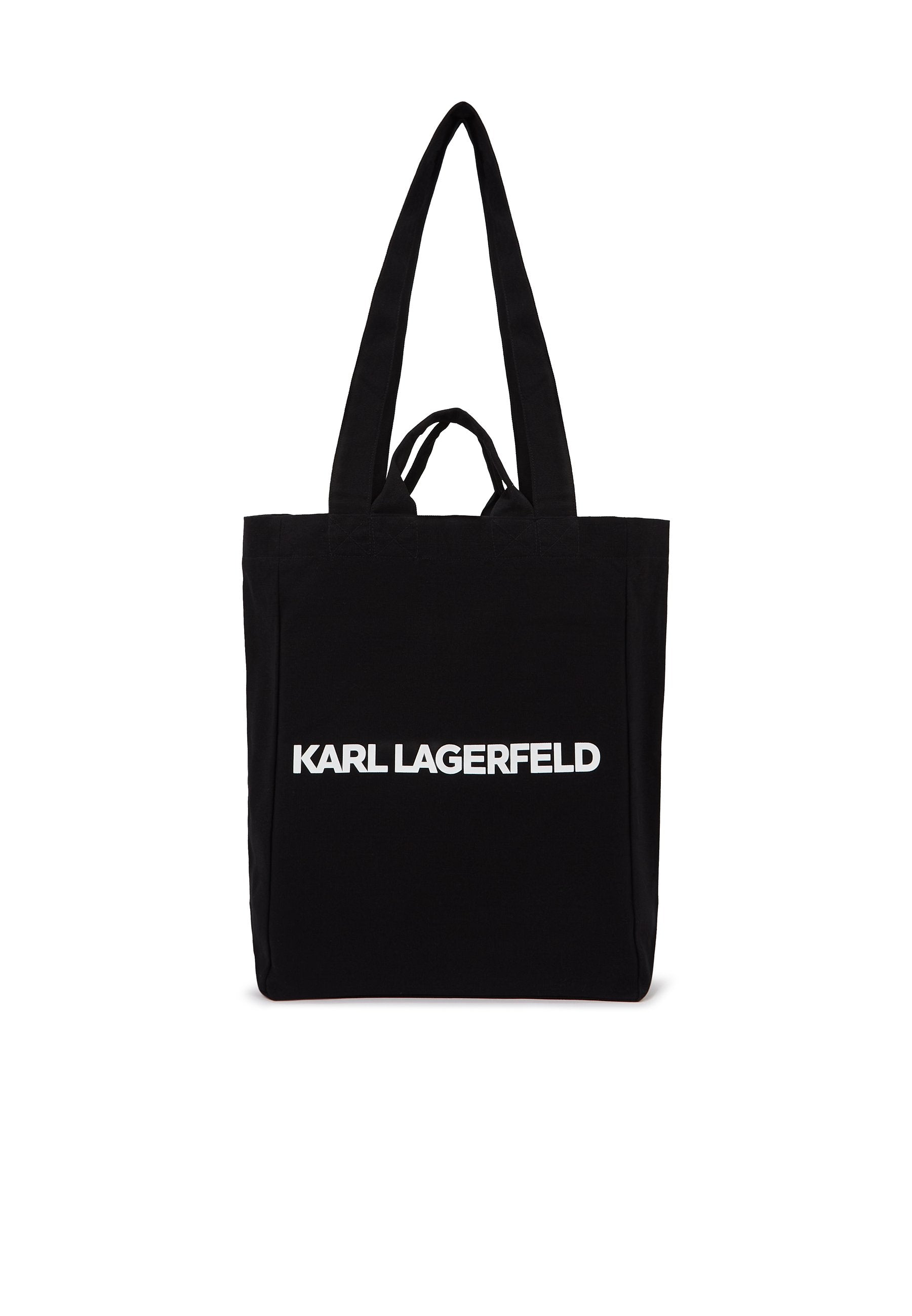 ELONGATED LOGO TOTE  UNISEX - Tote bag - black