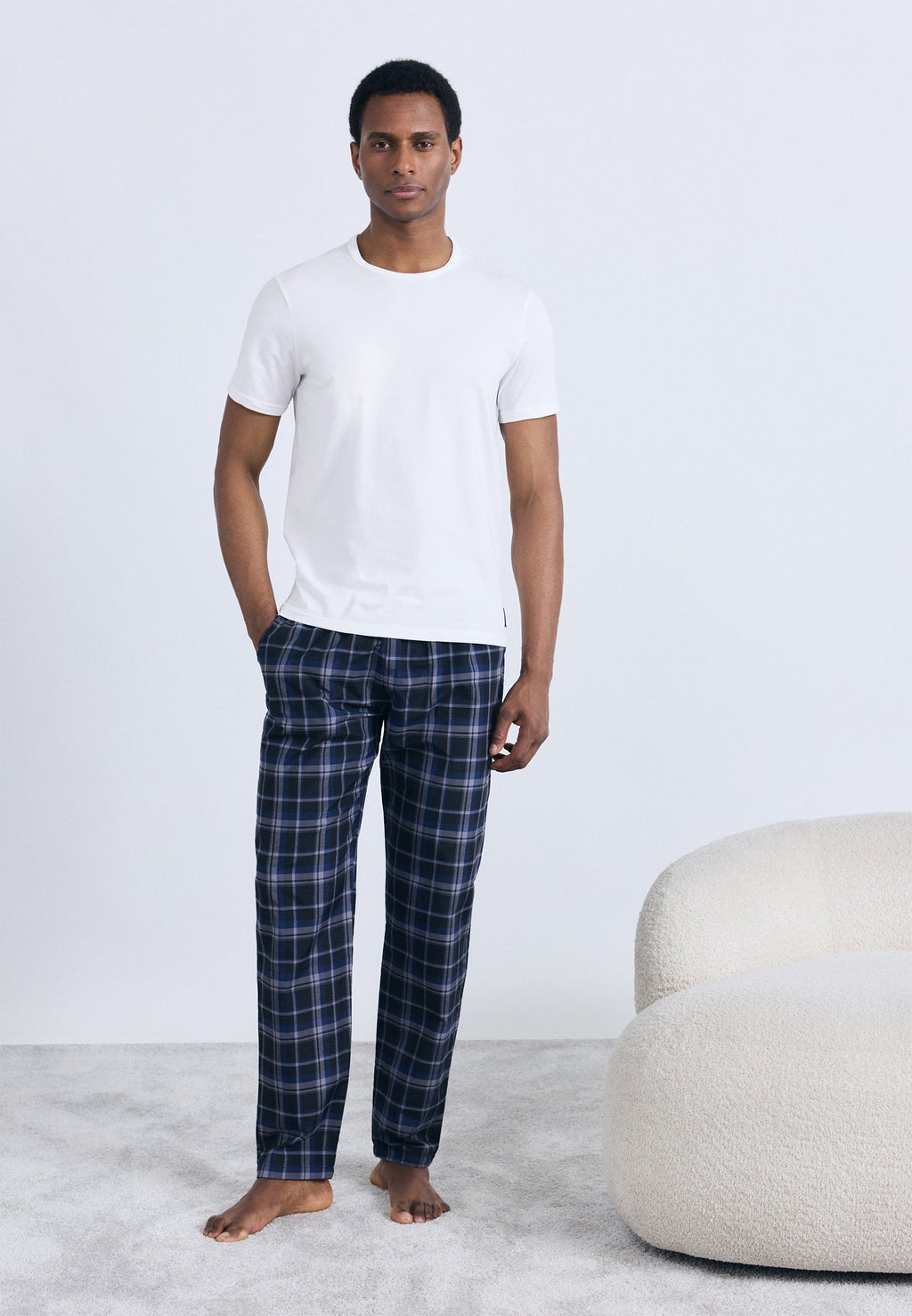 ESSENTIAL LOGOLABEL 2 PACK - Undershirt - ink/white
