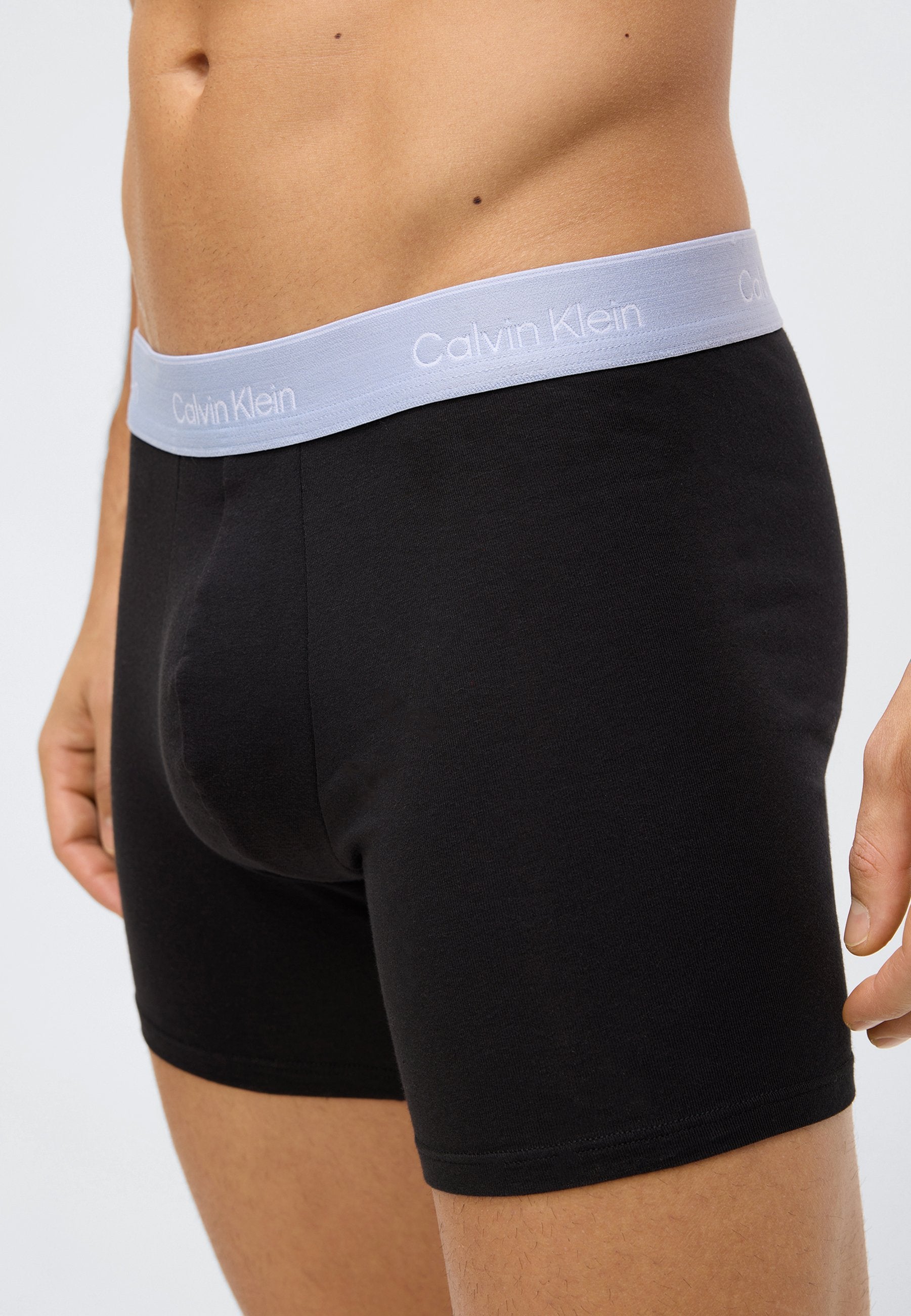 BOXER BRIEF 5 PACK ICON COTTON STRETCH - Boxer briefs - black/royalty