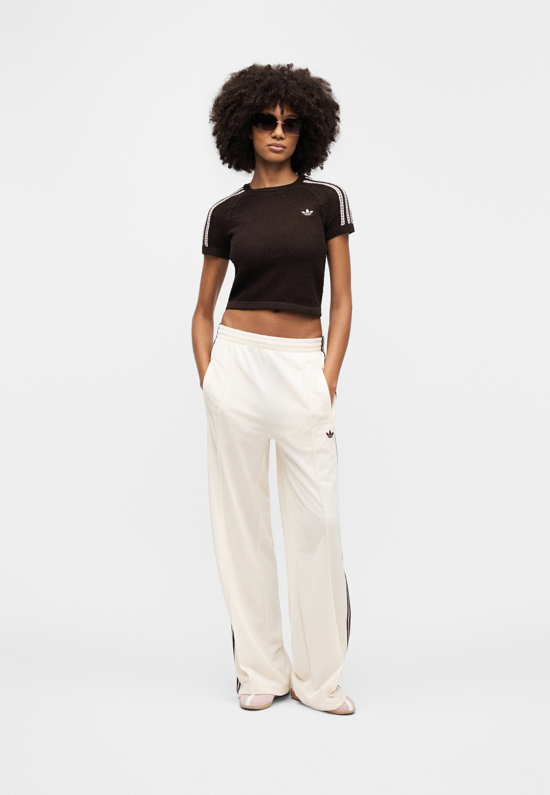 TEE - Basic T-shirt - brown