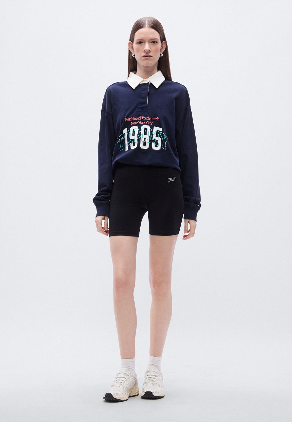 ATHLEISURE INTERLOCK KNIT CYCLE SHORTS - Leggings - Trousers - black