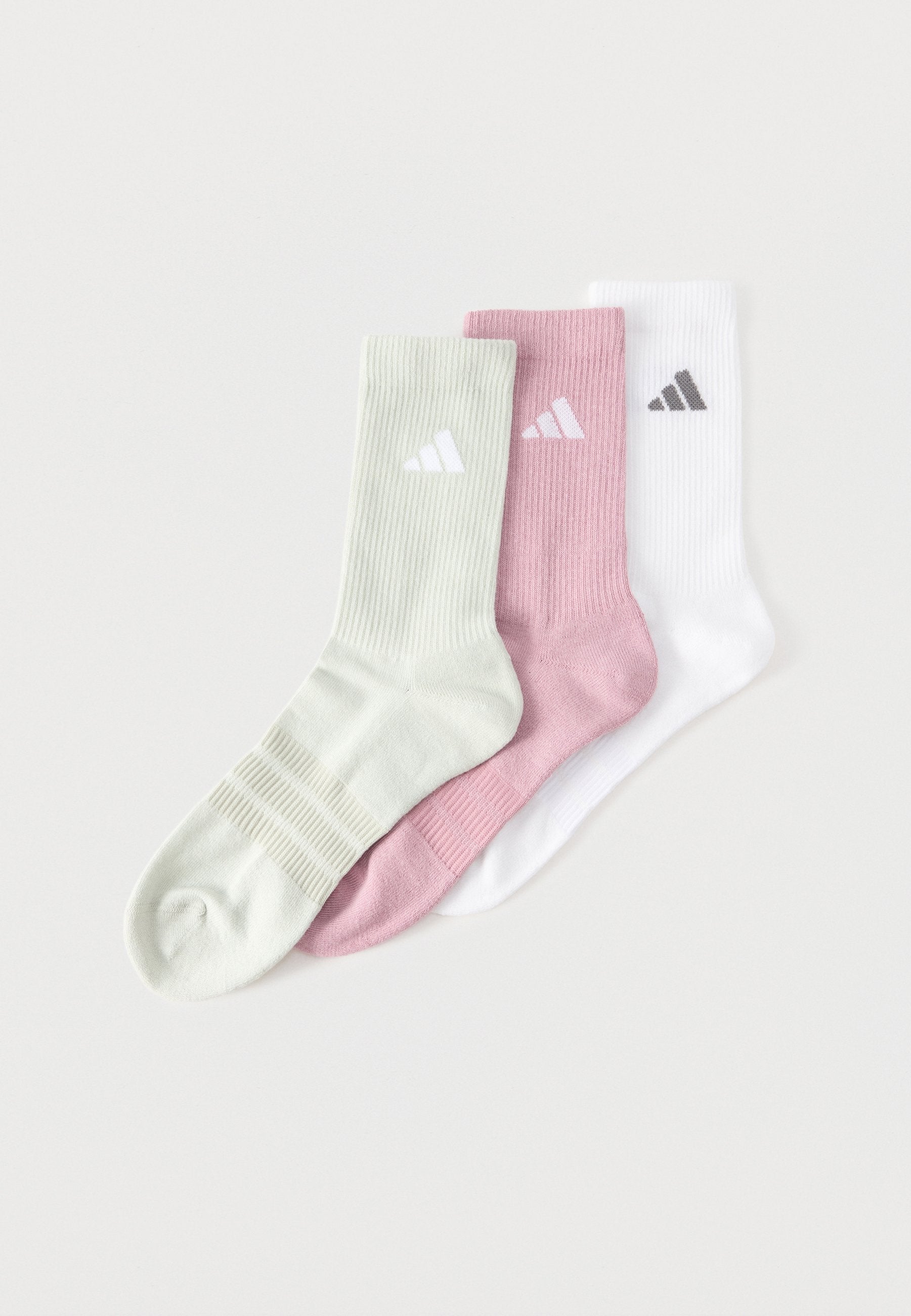 3 PACK UNISEX - Sports socks - magic mauve/white/halo green/grey four