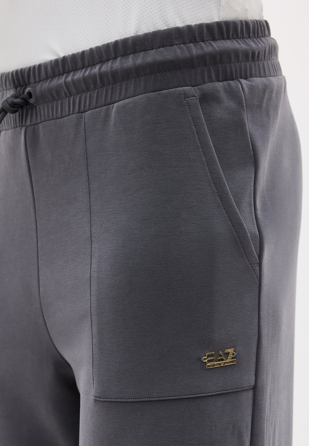 TRAIN CORE LADY RELAX - Tracksuit bottoms - gray