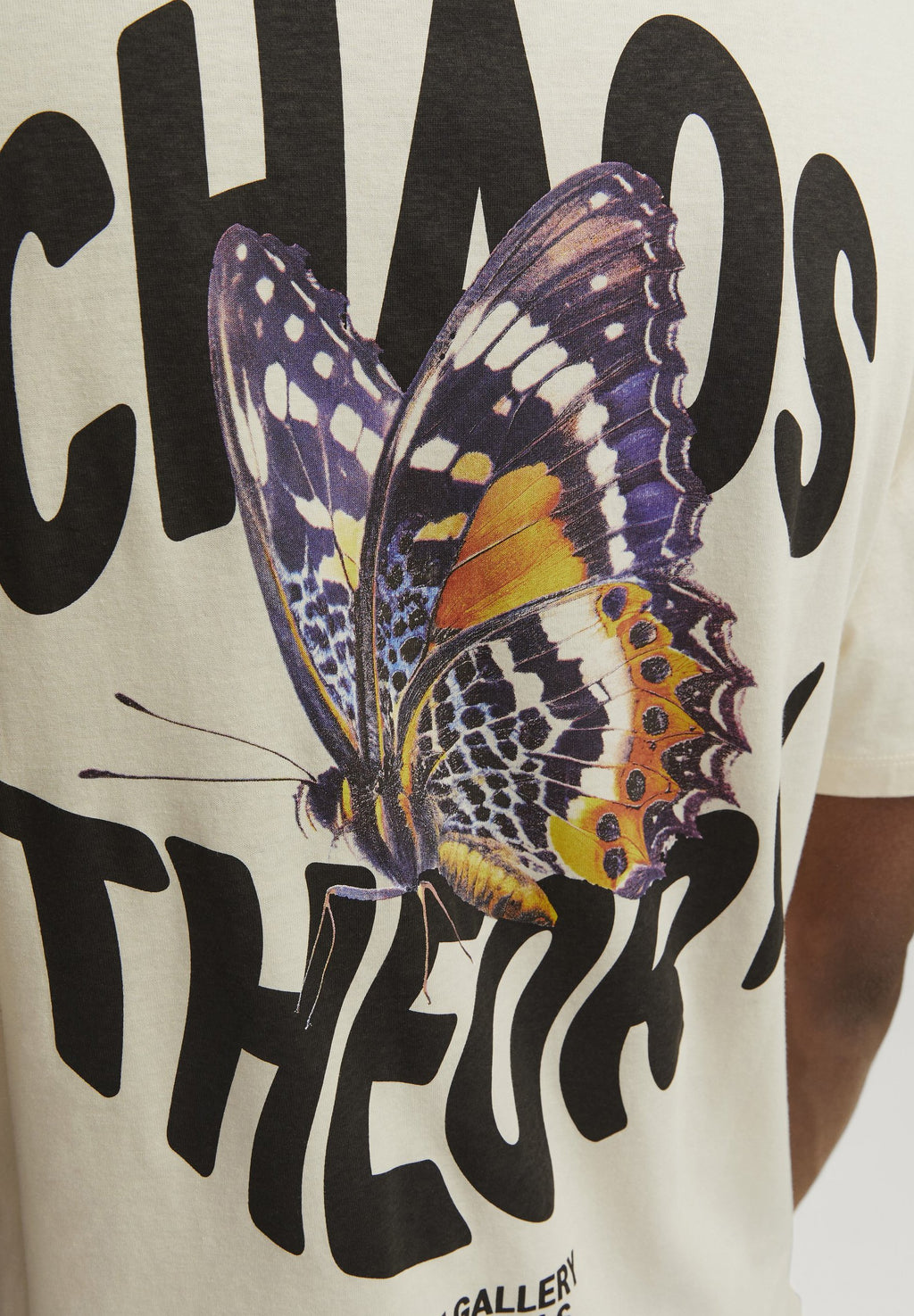 JORFRUTTI TEE - Print T-shirt - buttercream