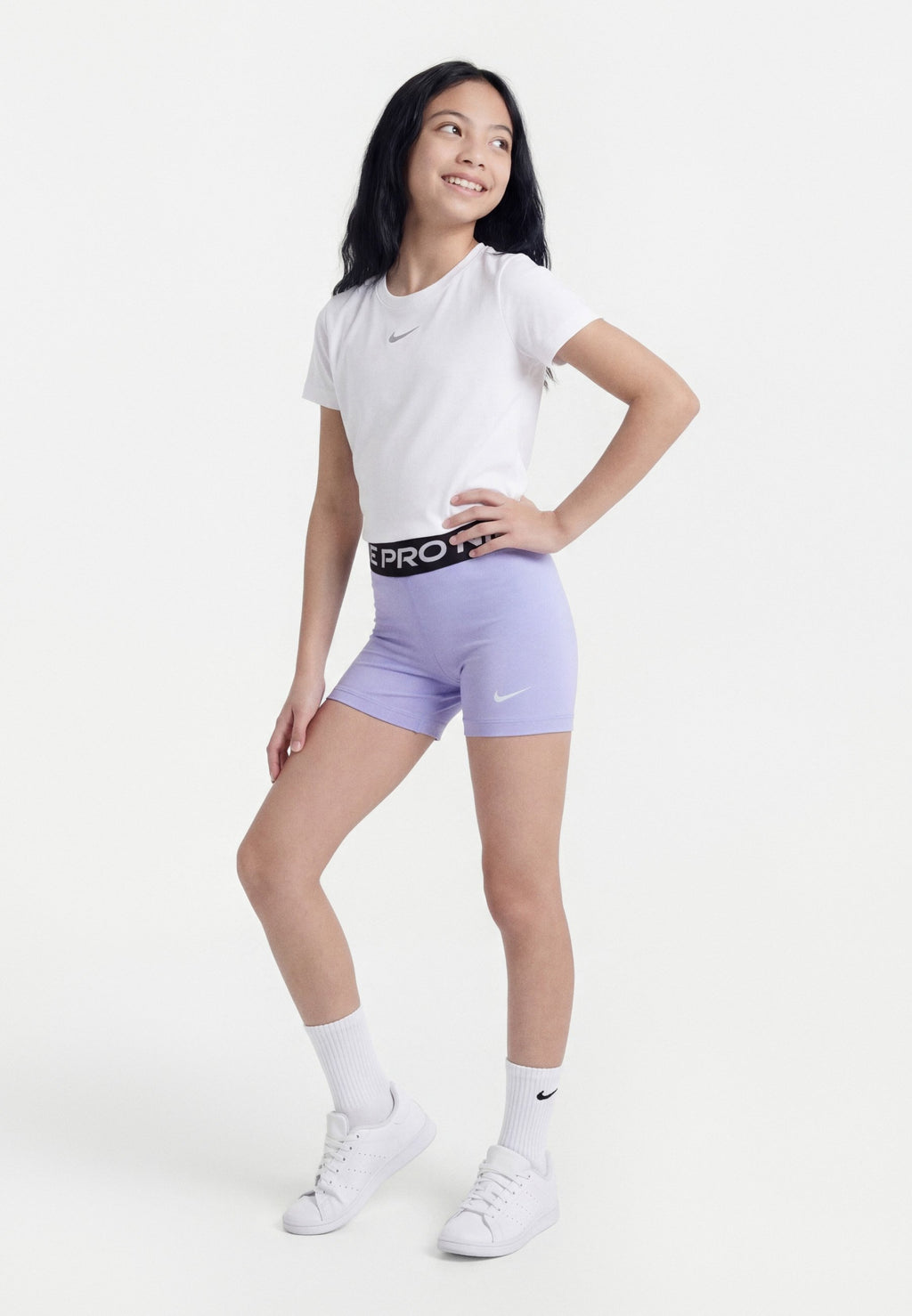 UNISEX - Sports shorts - light thistle/white